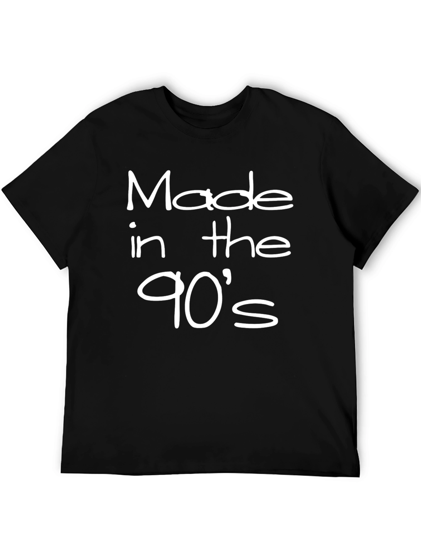 Made in the 90s Black T-Shirt