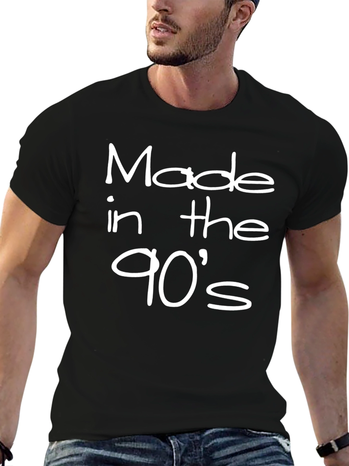 Made in the 90s Black T-Shirt