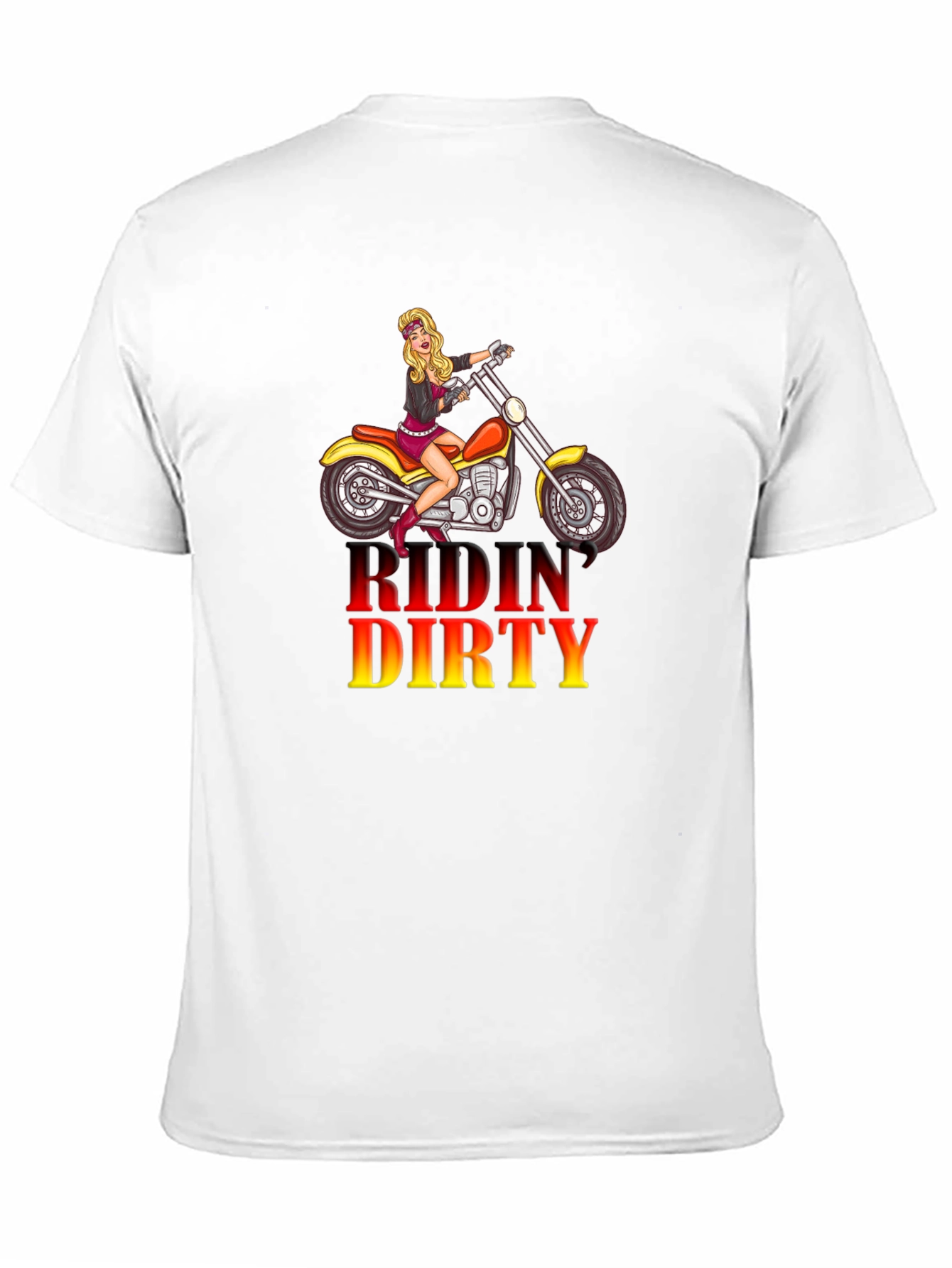 Ridin Dirty Motorcycle T-Shirt