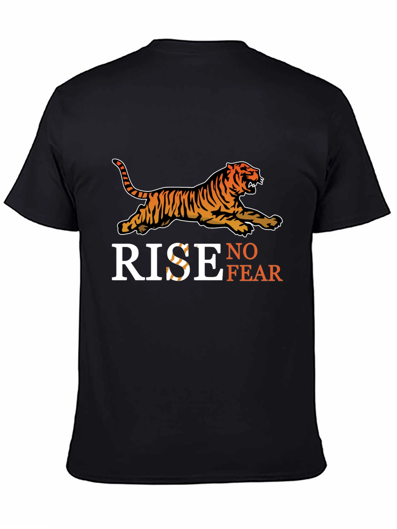 Rise No Fear Tiger Graphic T-Shirt