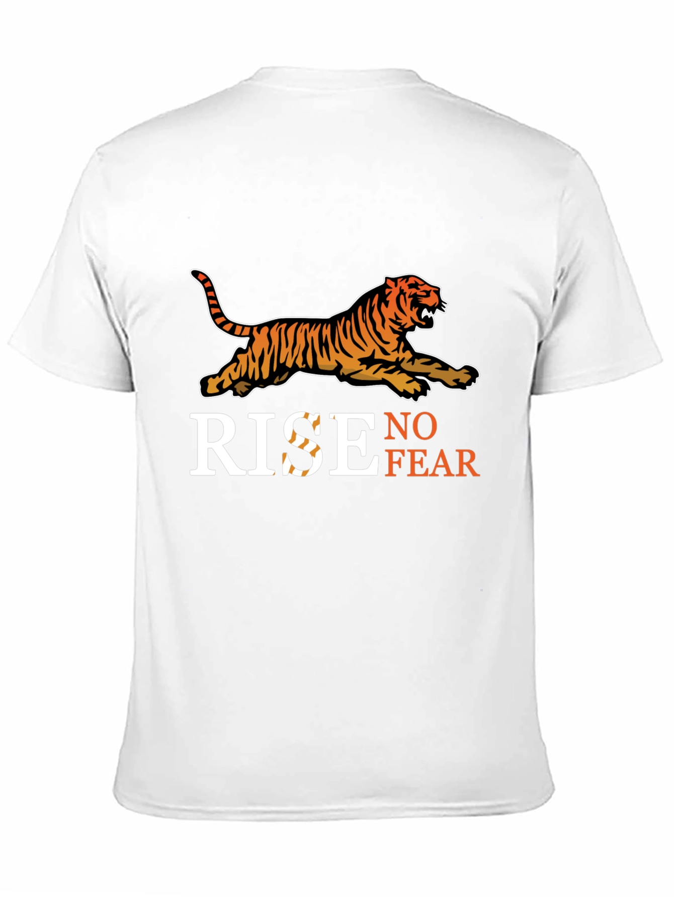 Rise No Fear Tiger Graphic T-Shirt