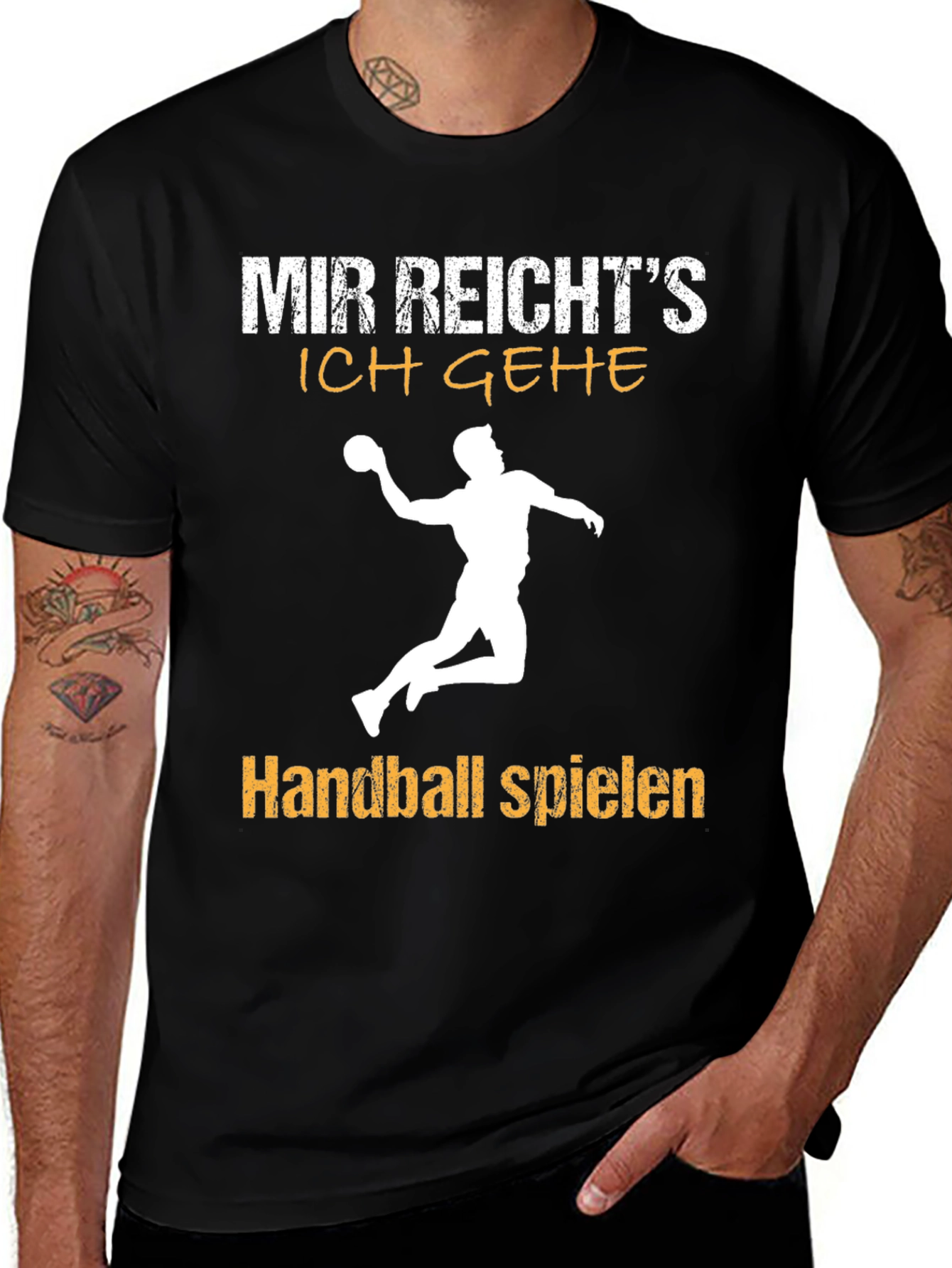 Mir Reichts Handball T-Shirt: Playtime is Here!