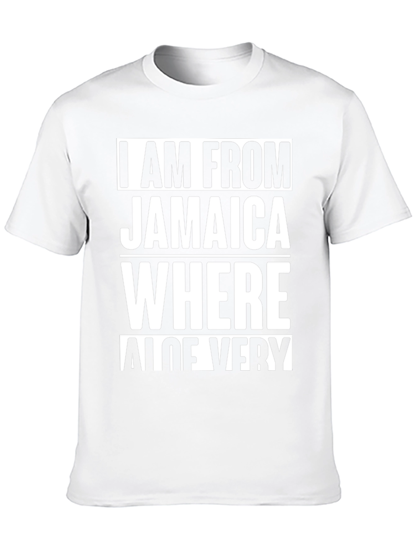 Jamaica Aloe Very Funny Novelty T-Shirt