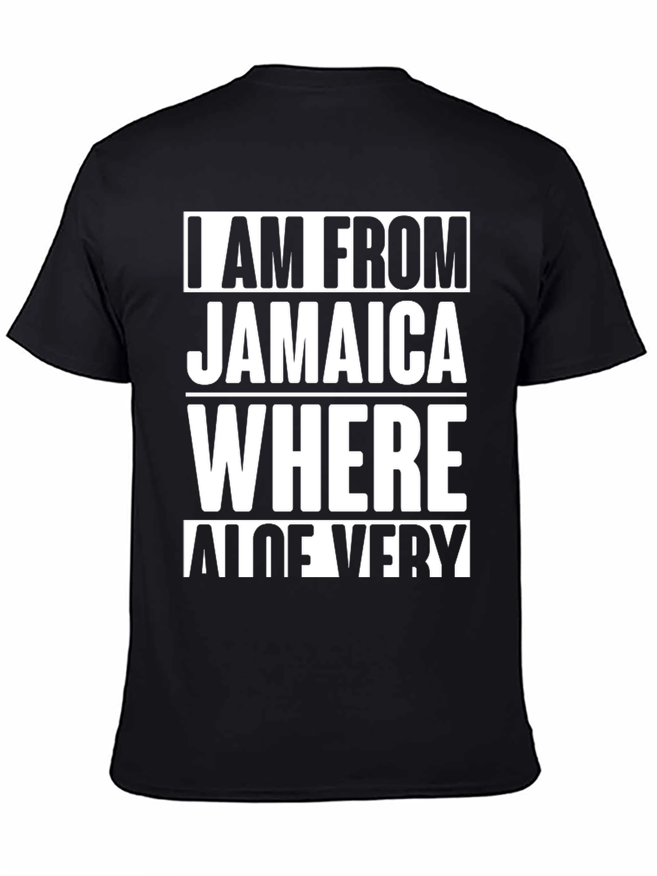 Jamaica Aloe Very Funny Novelty T-Shirt