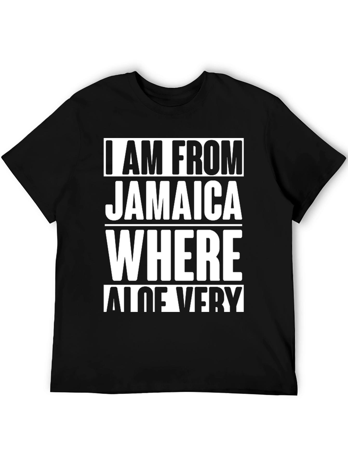 Jamaica Aloe Very Funny Novelty T-Shirt