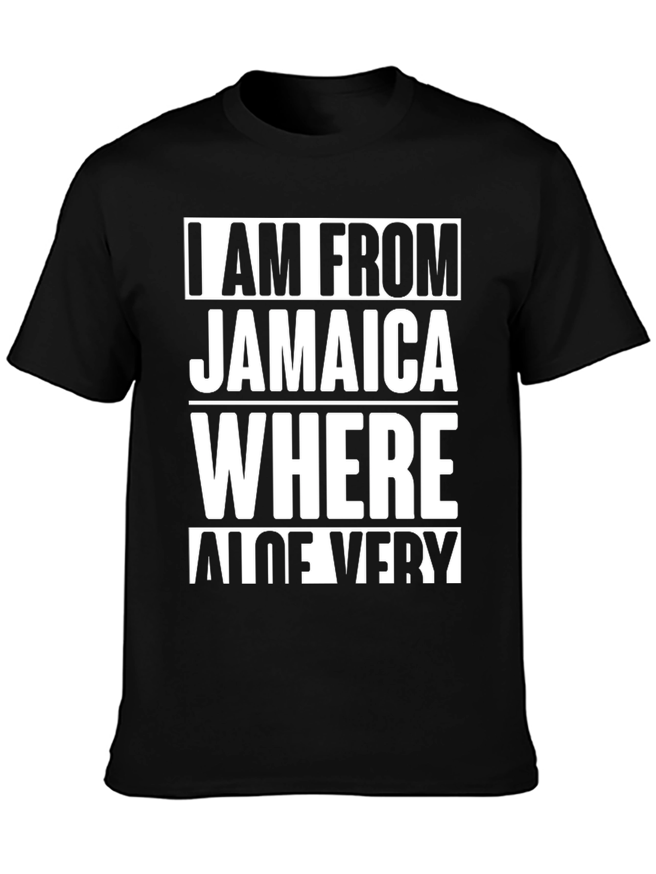 Jamaica Aloe Very Funny Novelty T-Shirt