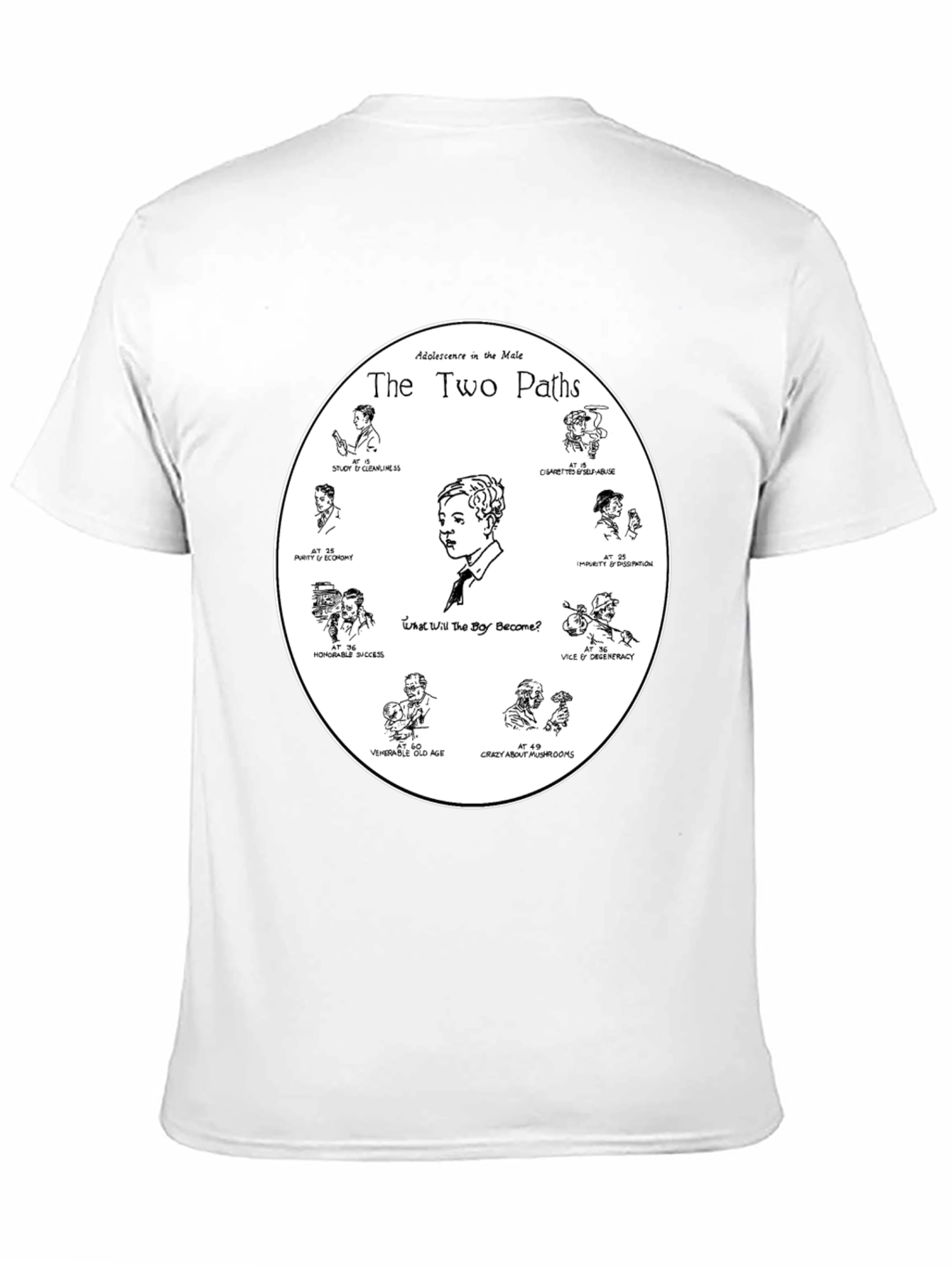 Adolescence: The Two Paths Graphic Tee