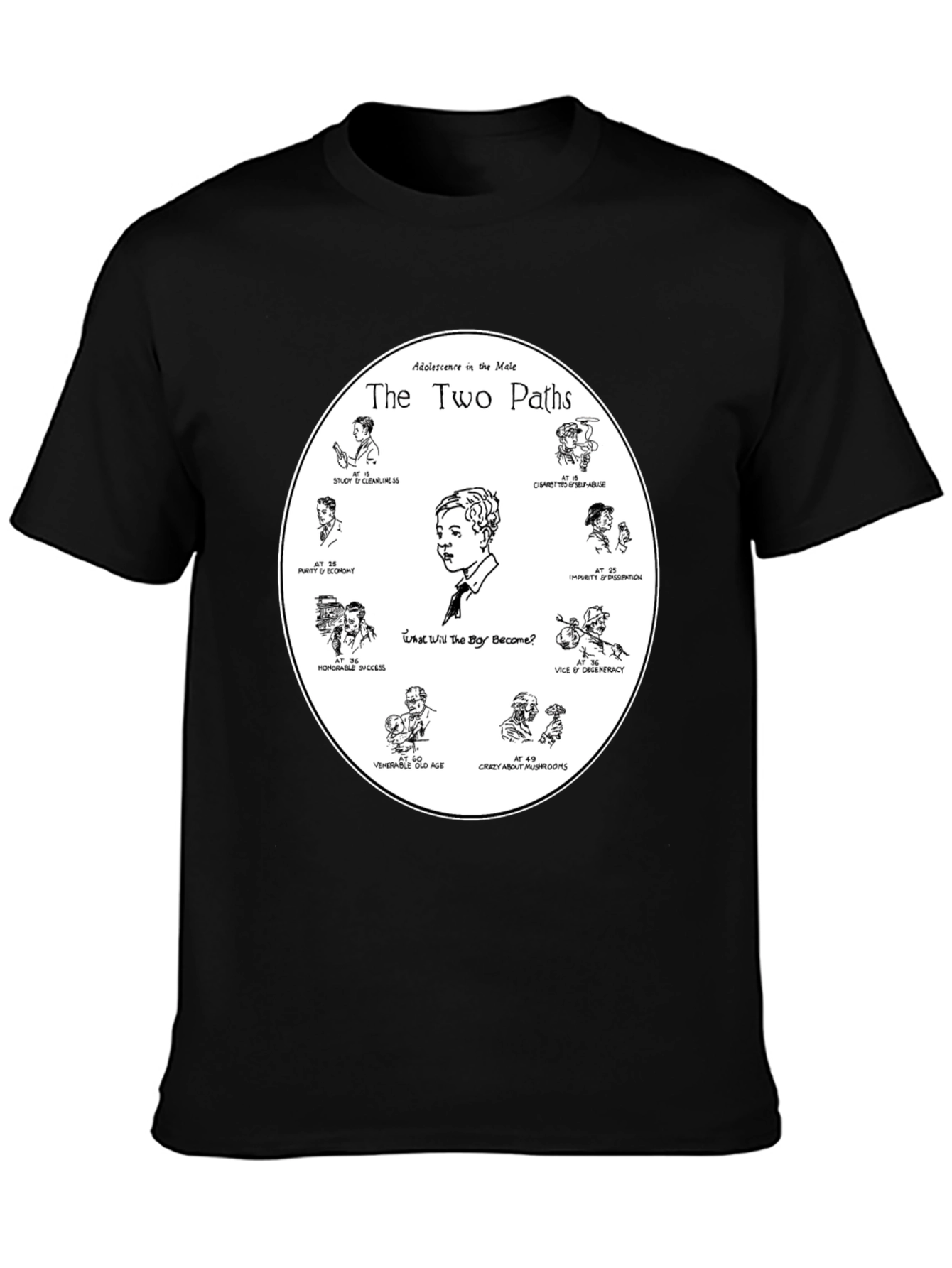 Adolescence: The Two Paths Graphic Tee