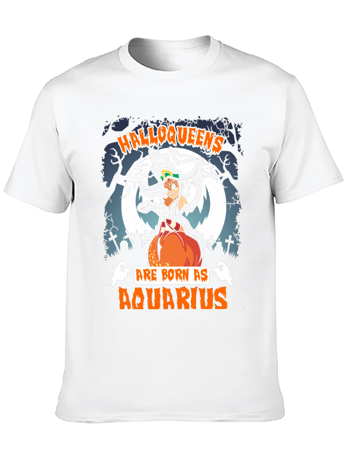 Halloqueens Aquarius Halloween T-Shirt