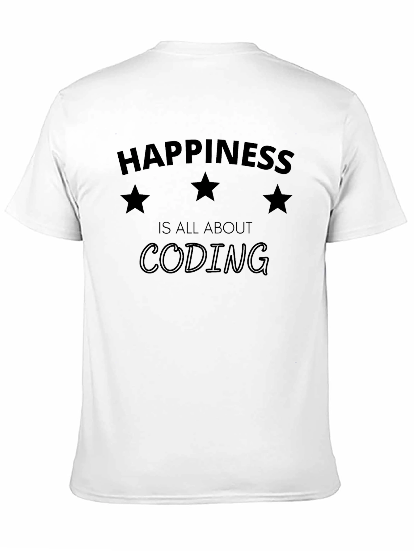 Happiness is Coding Tee - Programmer Humor Shirt