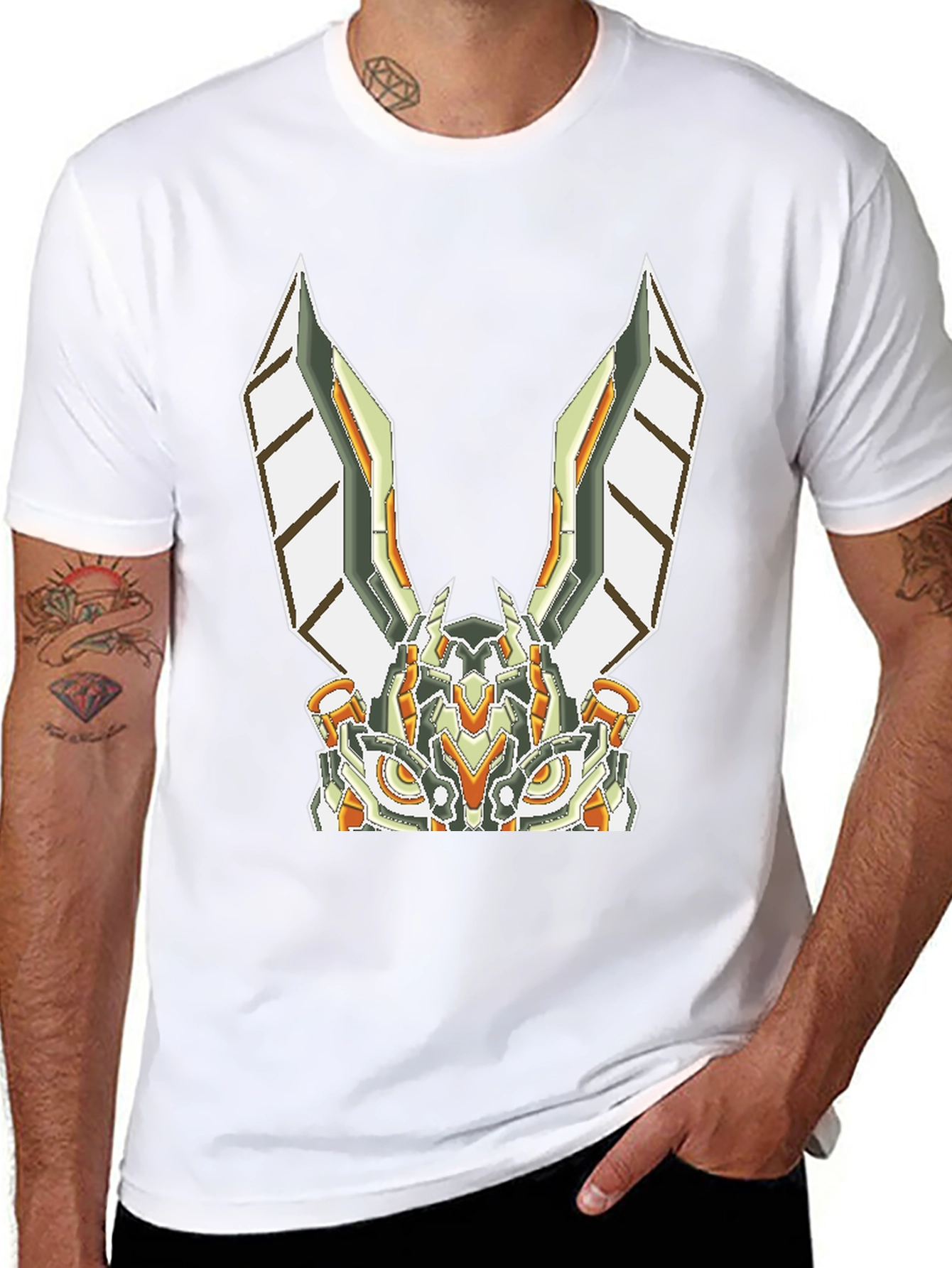Robot Owl Graphic Tee - Stylish & Unique!