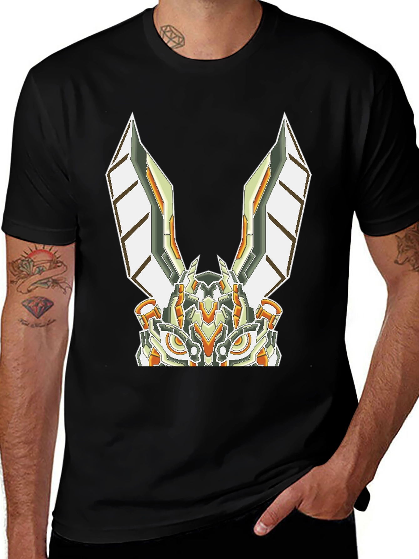 Robot Owl Graphic Tee - Stylish & Unique!