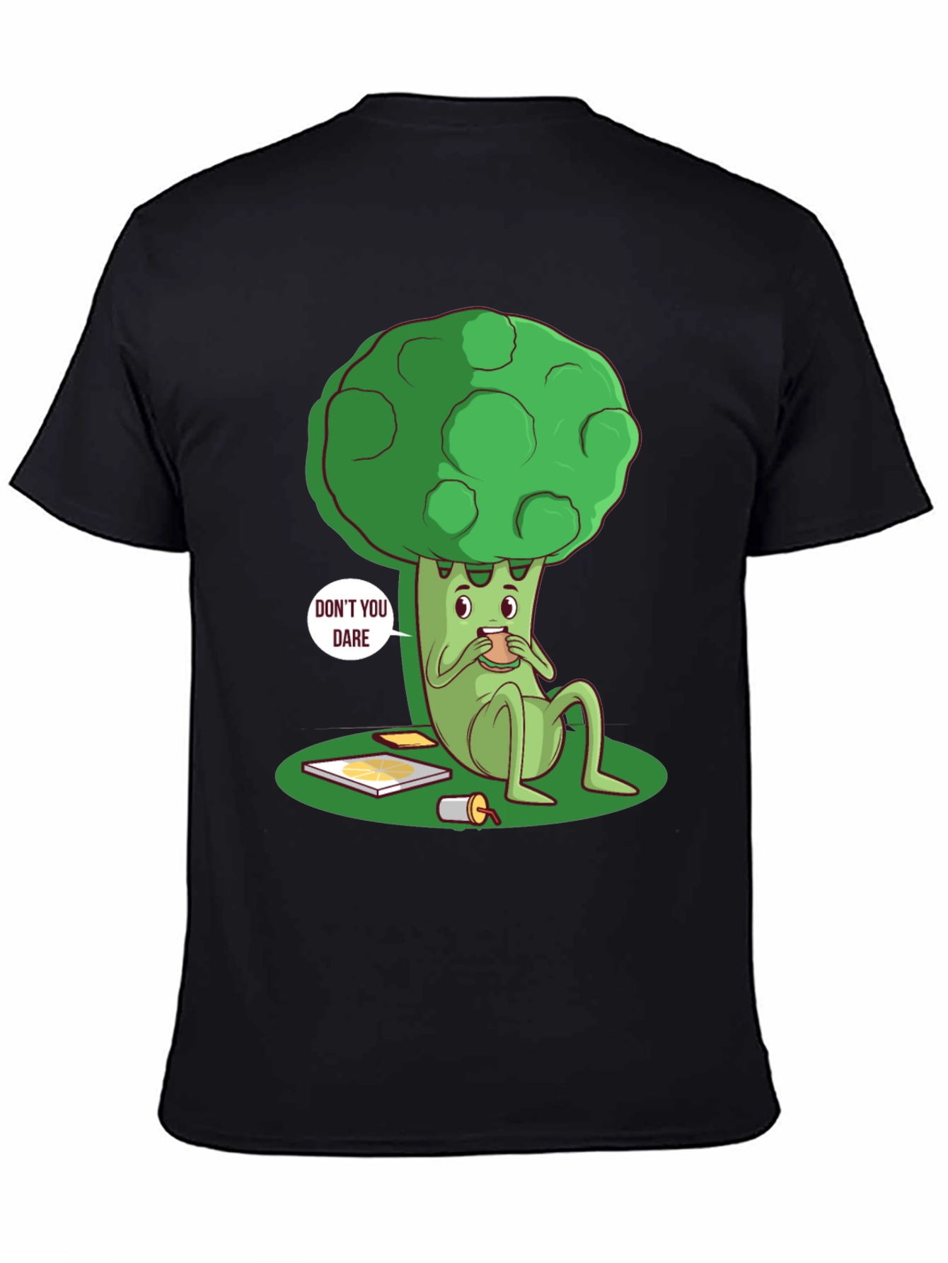 Funny Broccoli T-Shirt - Dont You Dare!