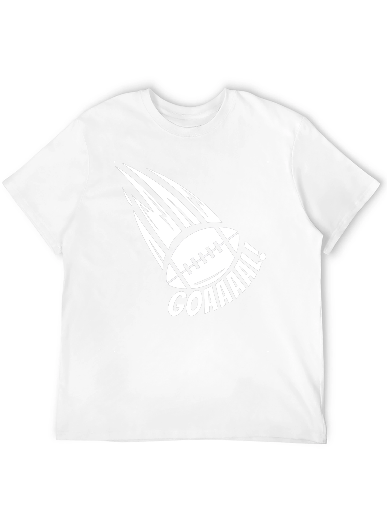 Goal! Football Graphic Tee - Black