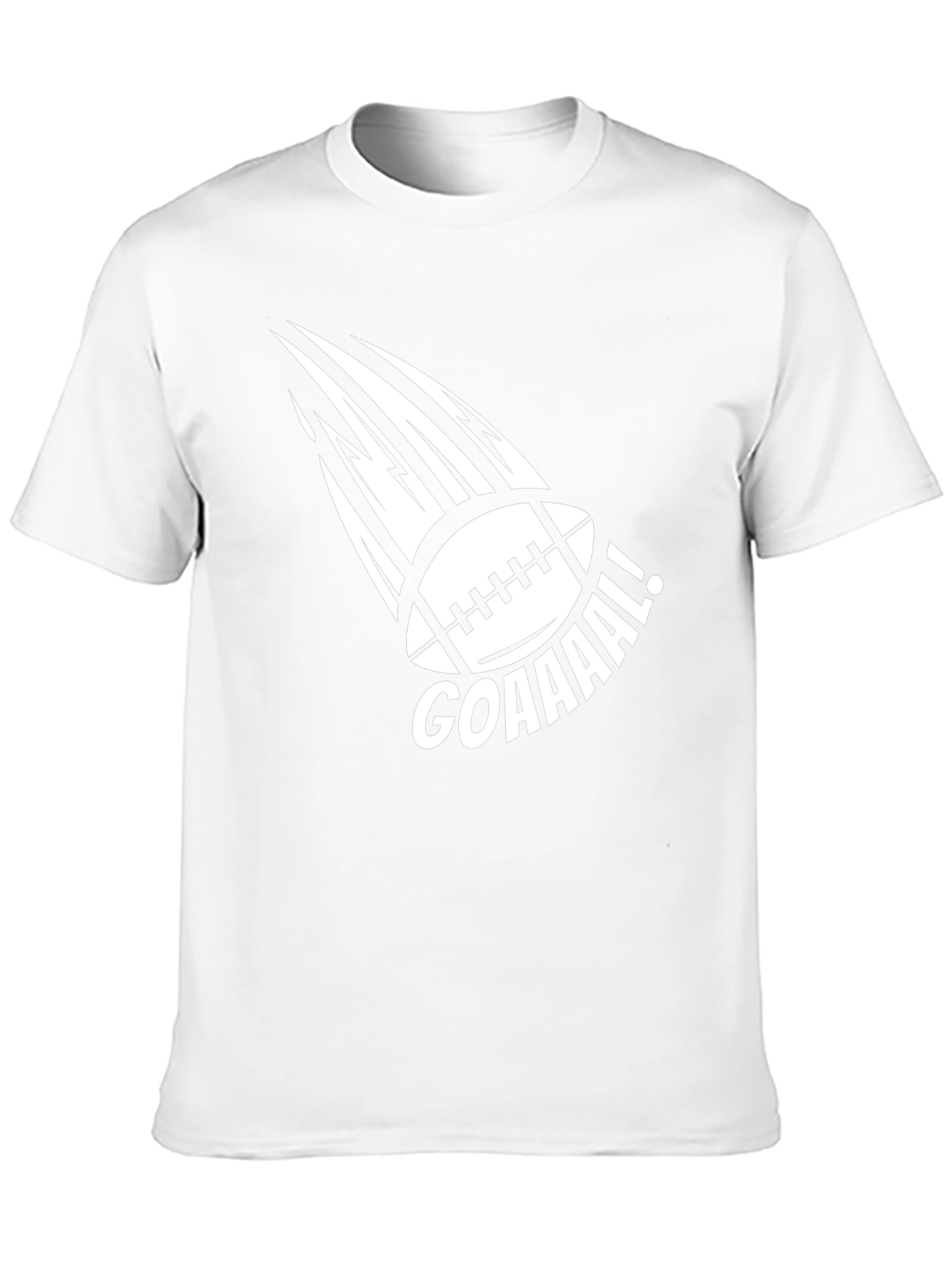 Goal! Football Graphic Tee - Black