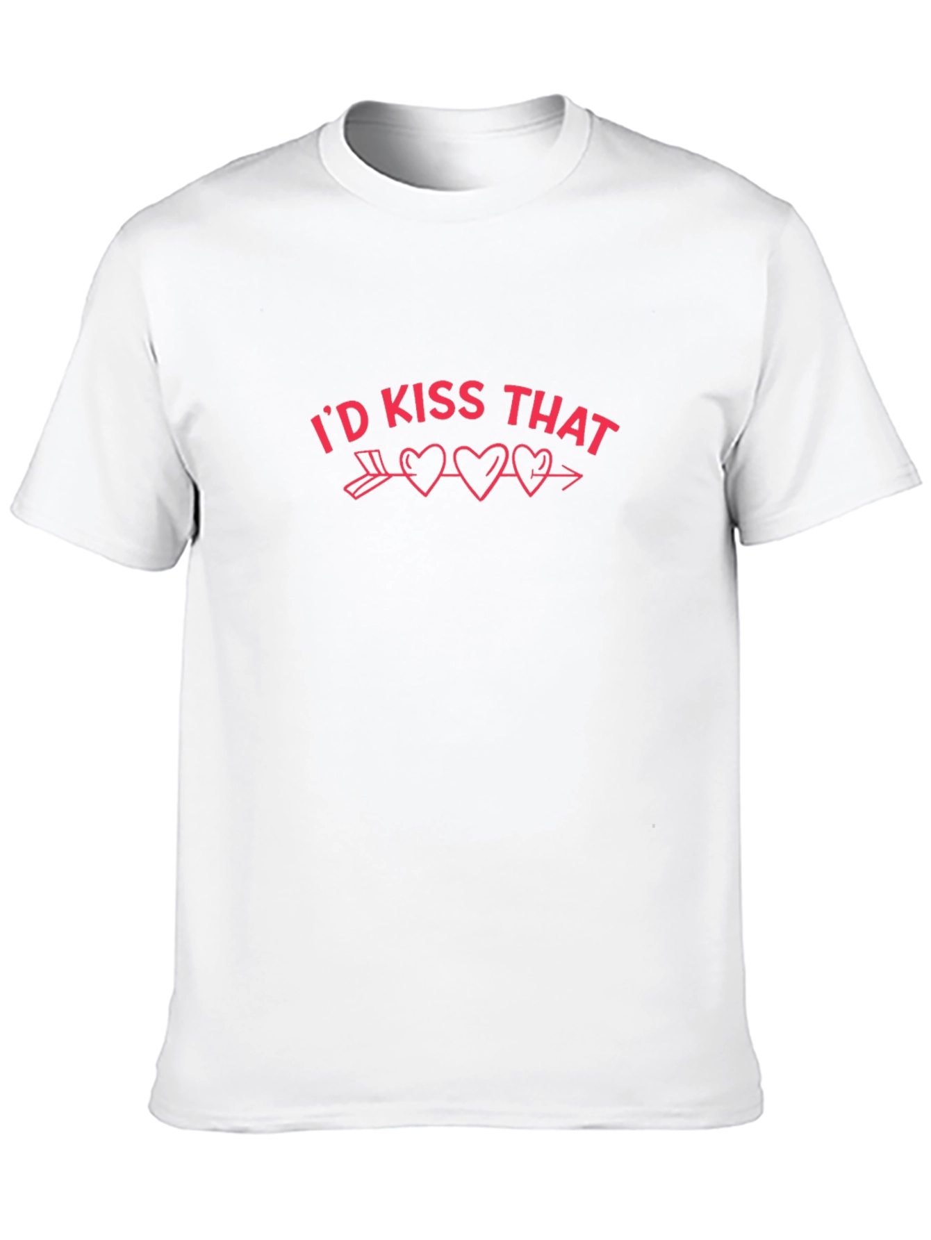 Id Kiss That Valentines Day T-Shirt