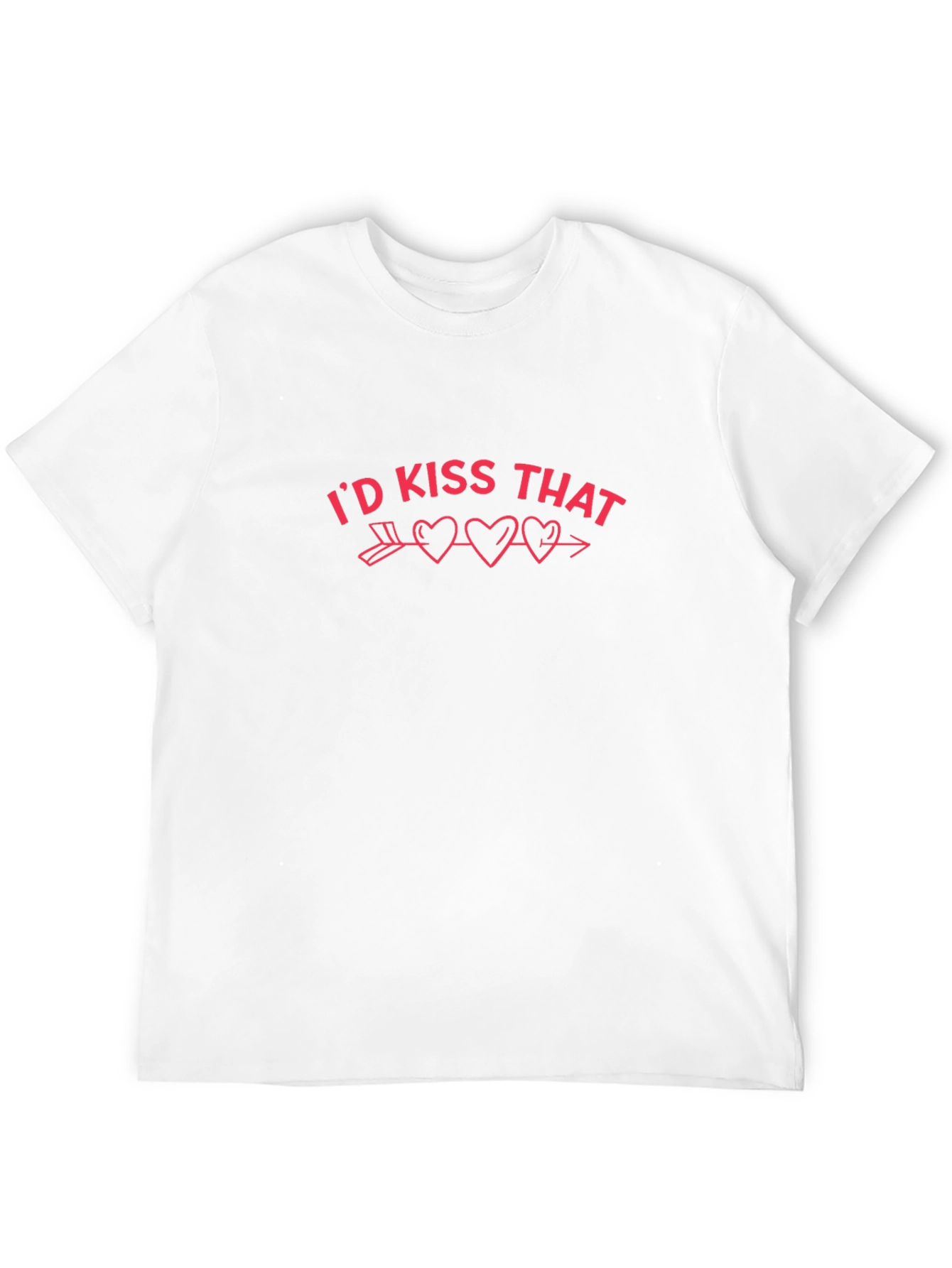 Id Kiss That Valentines Day T-Shirt
