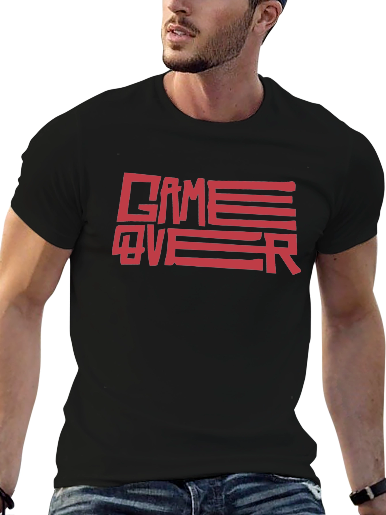 Game Over Graphic Tee - Classic Gamer Style