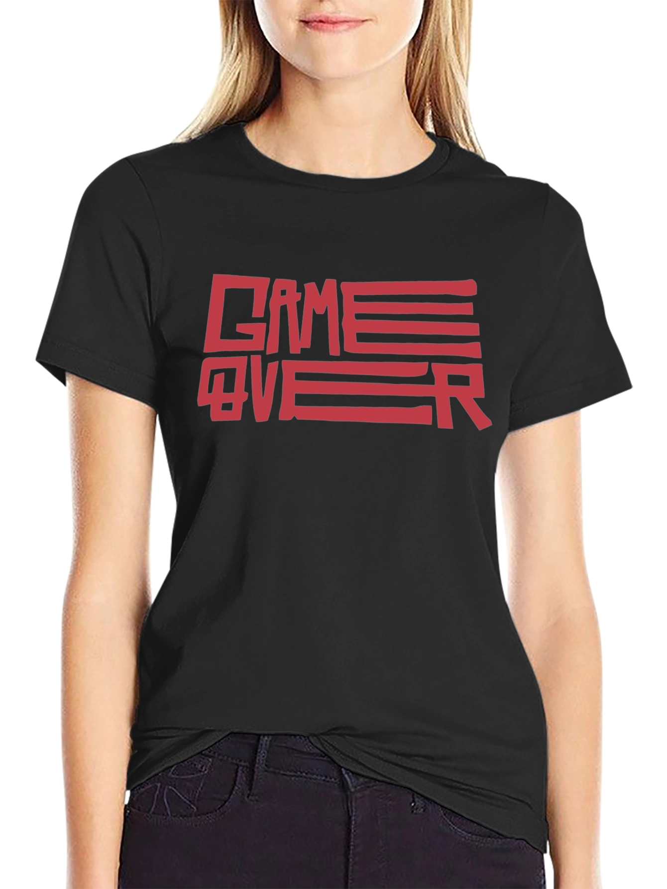 Game Over Graphic Tee - Classic Gamer Style