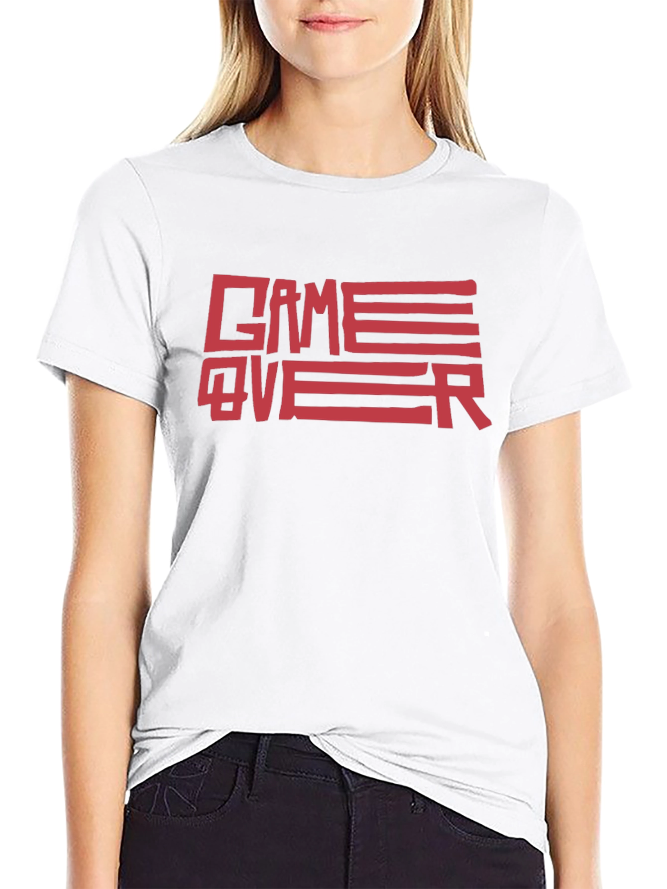 Game Over Graphic Tee - Classic Gamer Style
