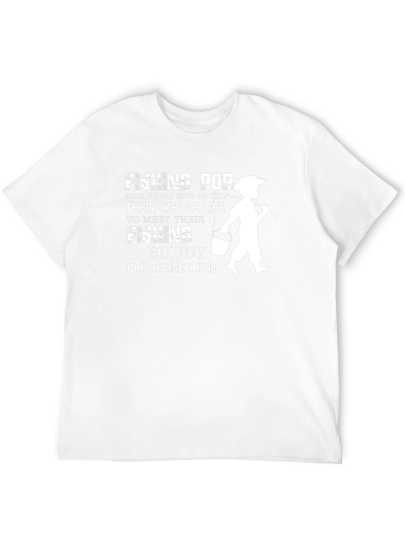 Fishing Pop Buddy T-Shirt - Raise Mine Tee