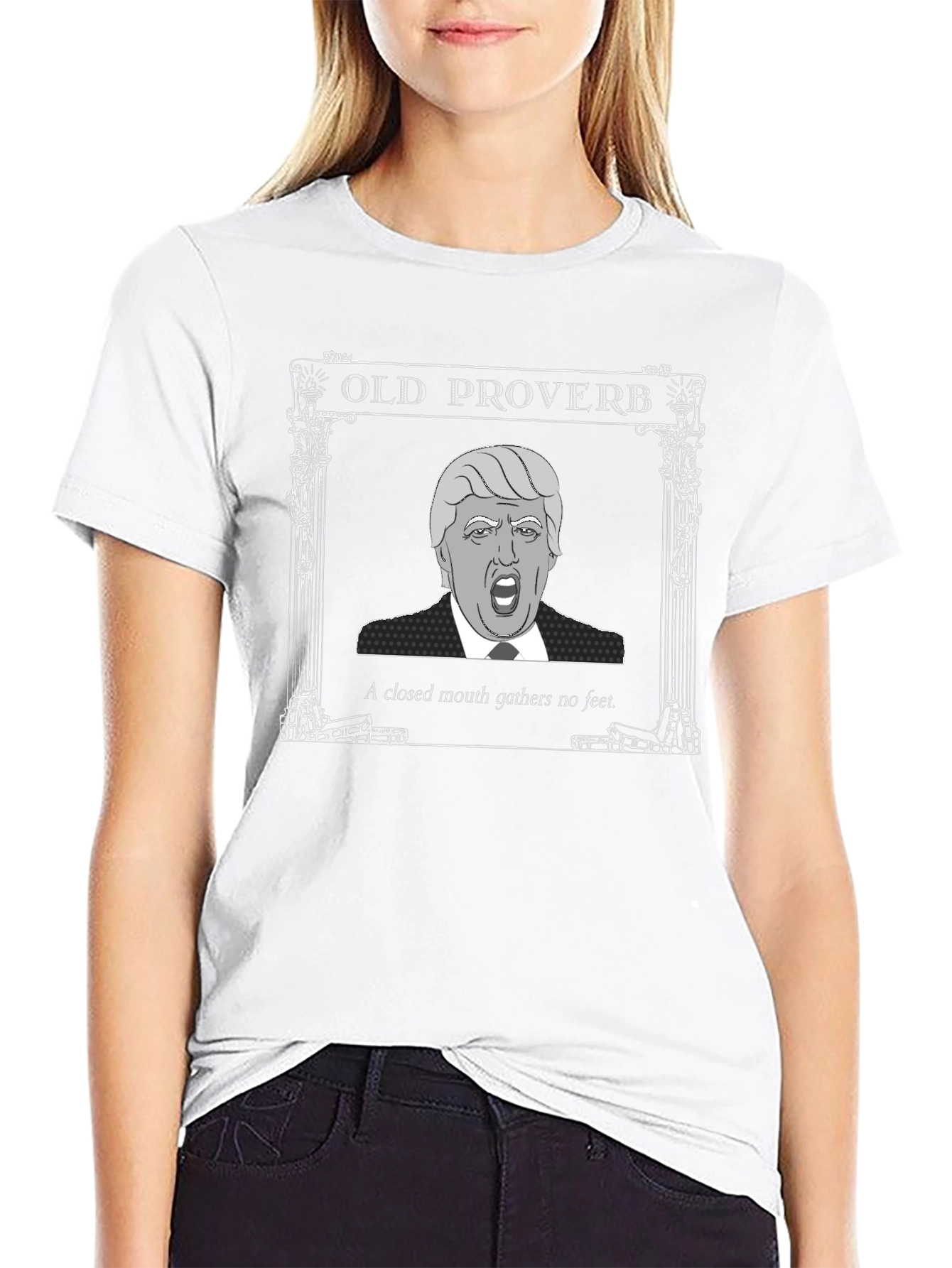 Old Proverb Trump Graphic T-Shirt