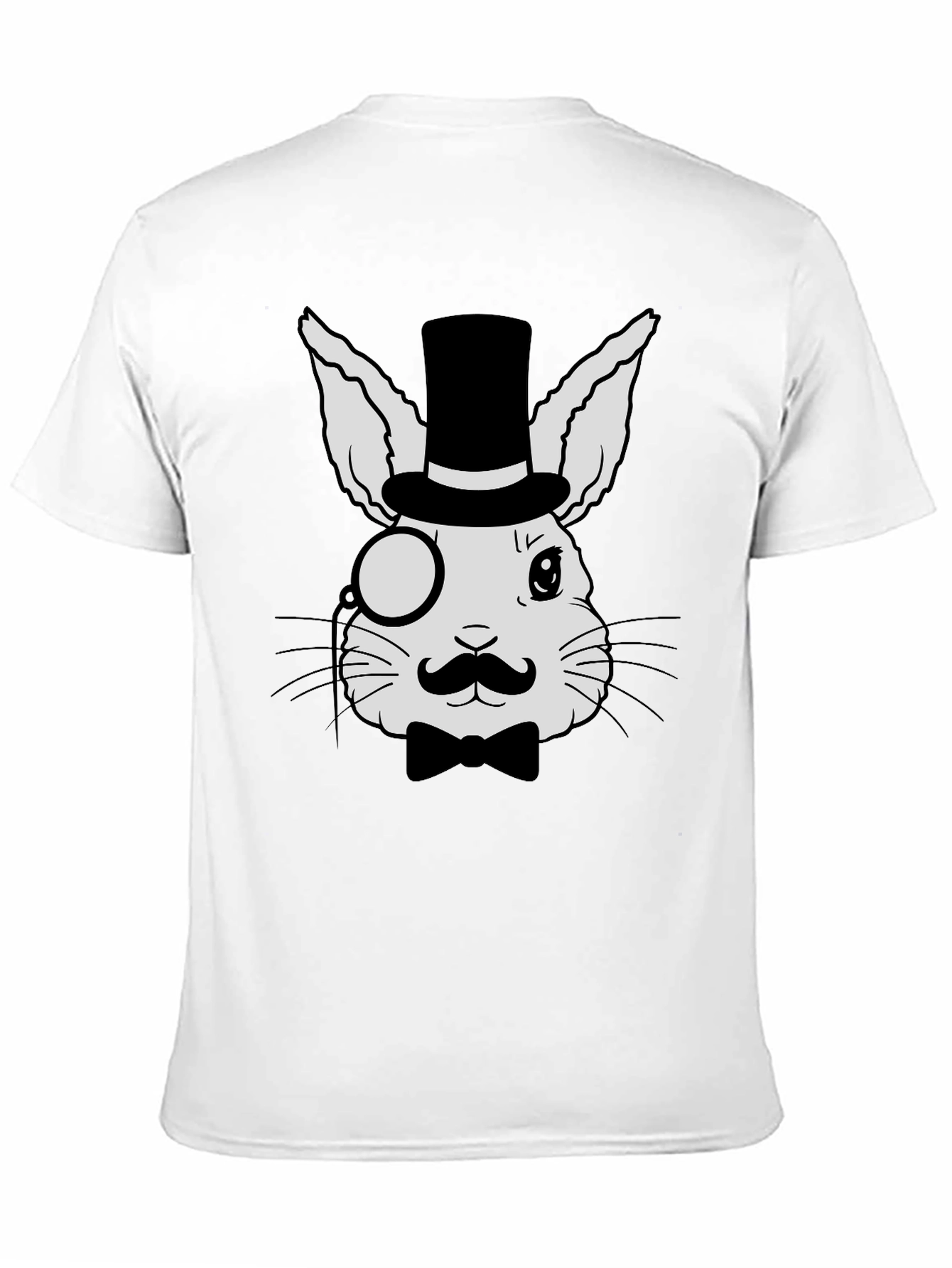 Dapper Rabbit T-Shirt - Funny Animal Tee