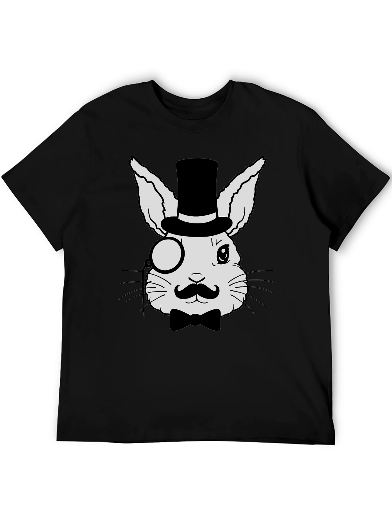 Dapper Rabbit T-Shirt - Funny Animal Tee