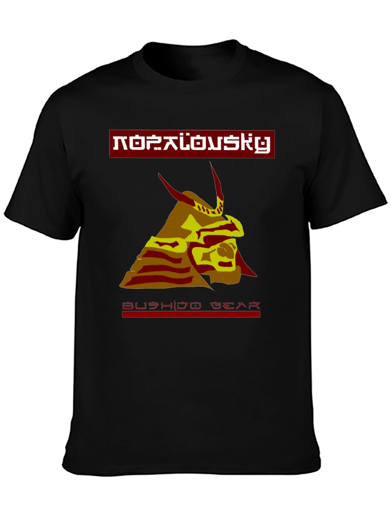 Bushido Bear Graphic Tee - Stylish Samurai Design