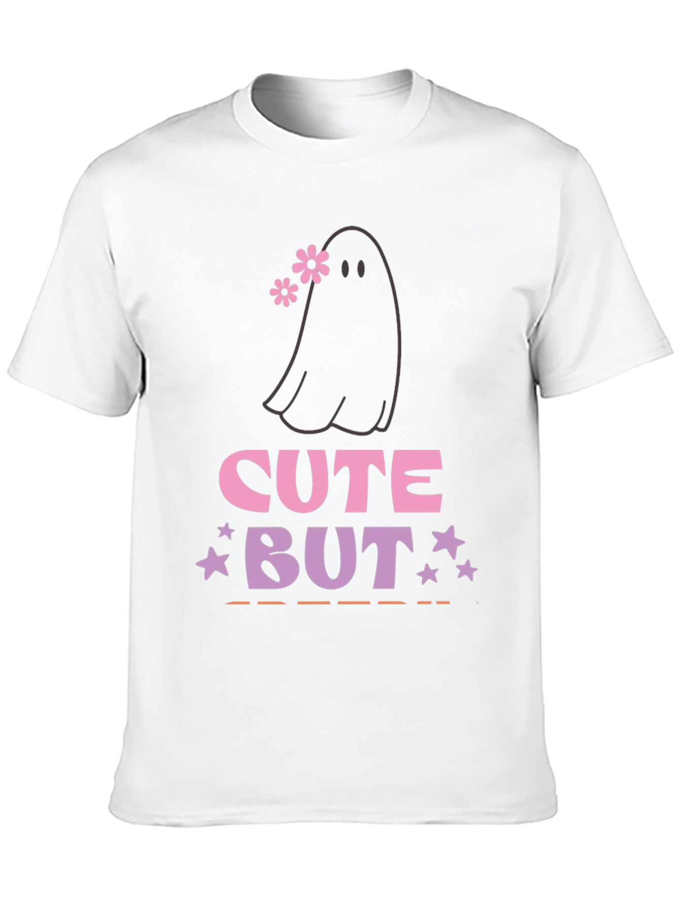 Cute But Spooky Ghost Graphic Tee