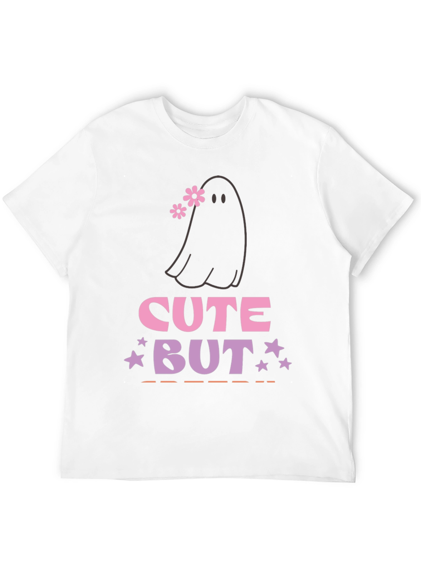 Cute But Spooky Ghost Graphic Tee