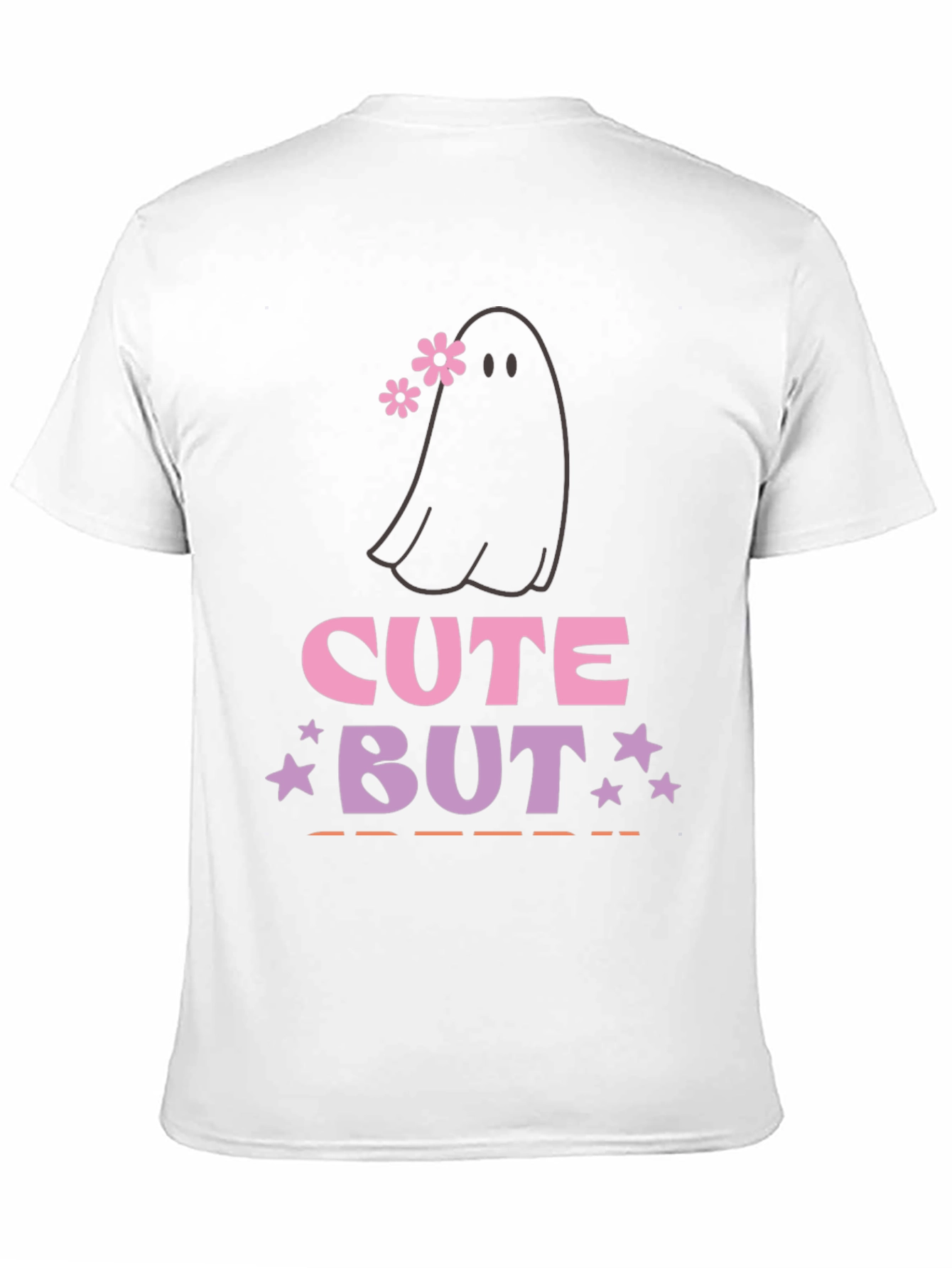 Cute But Spooky Ghost Graphic Tee