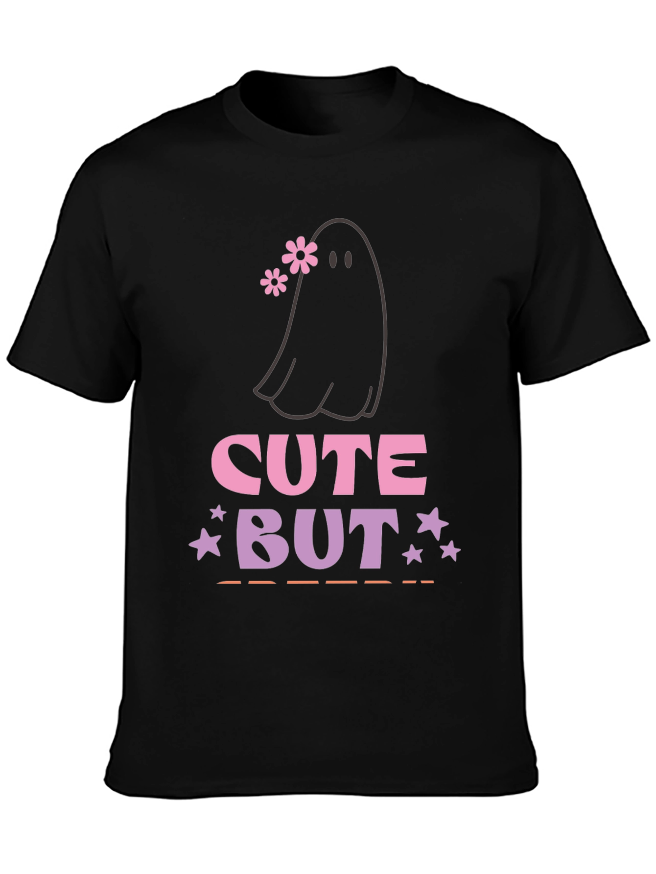 Cute But Spooky Ghost Graphic Tee