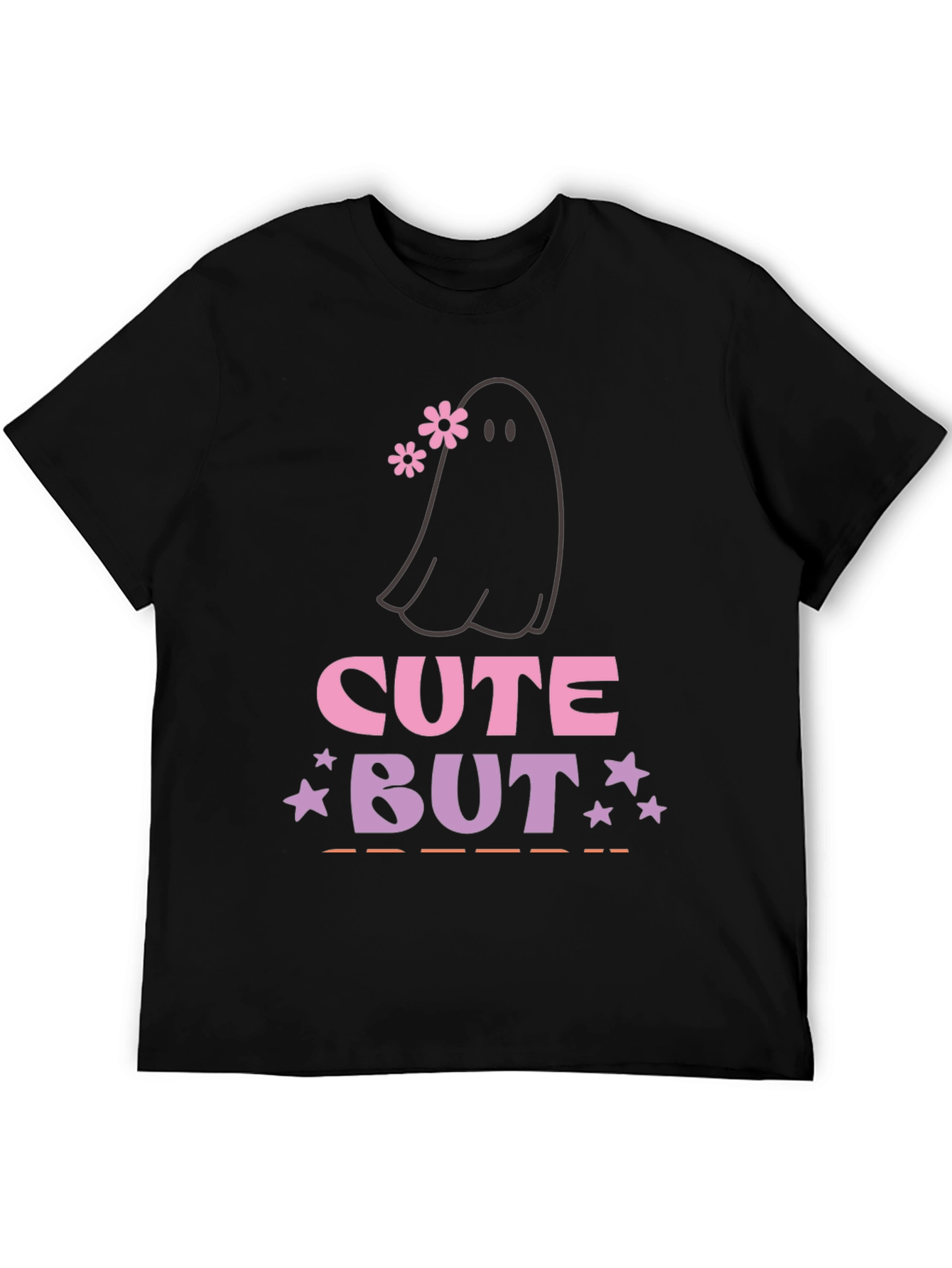 Cute But Spooky Ghost Graphic Tee
