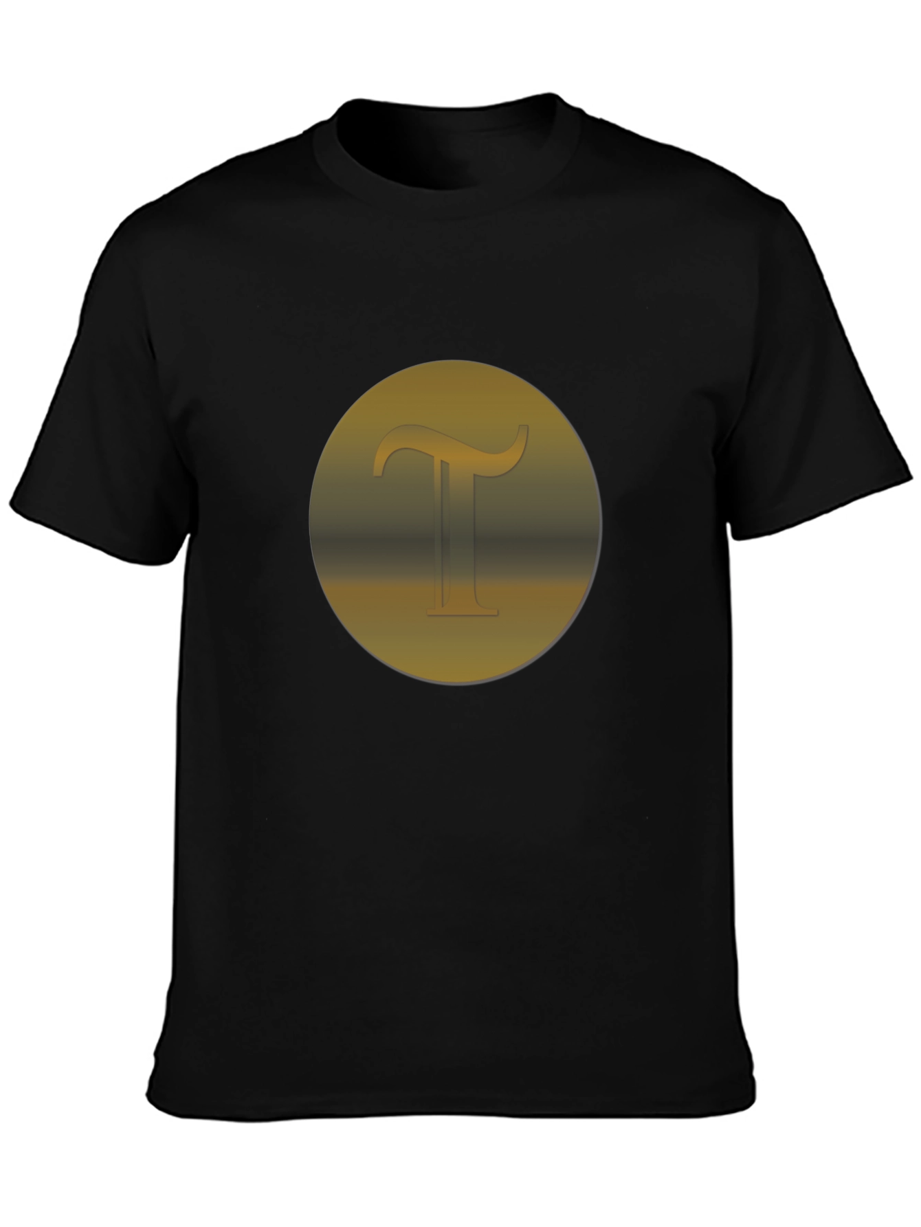 Letter T Graphic Tee - Stylish Casual Wear