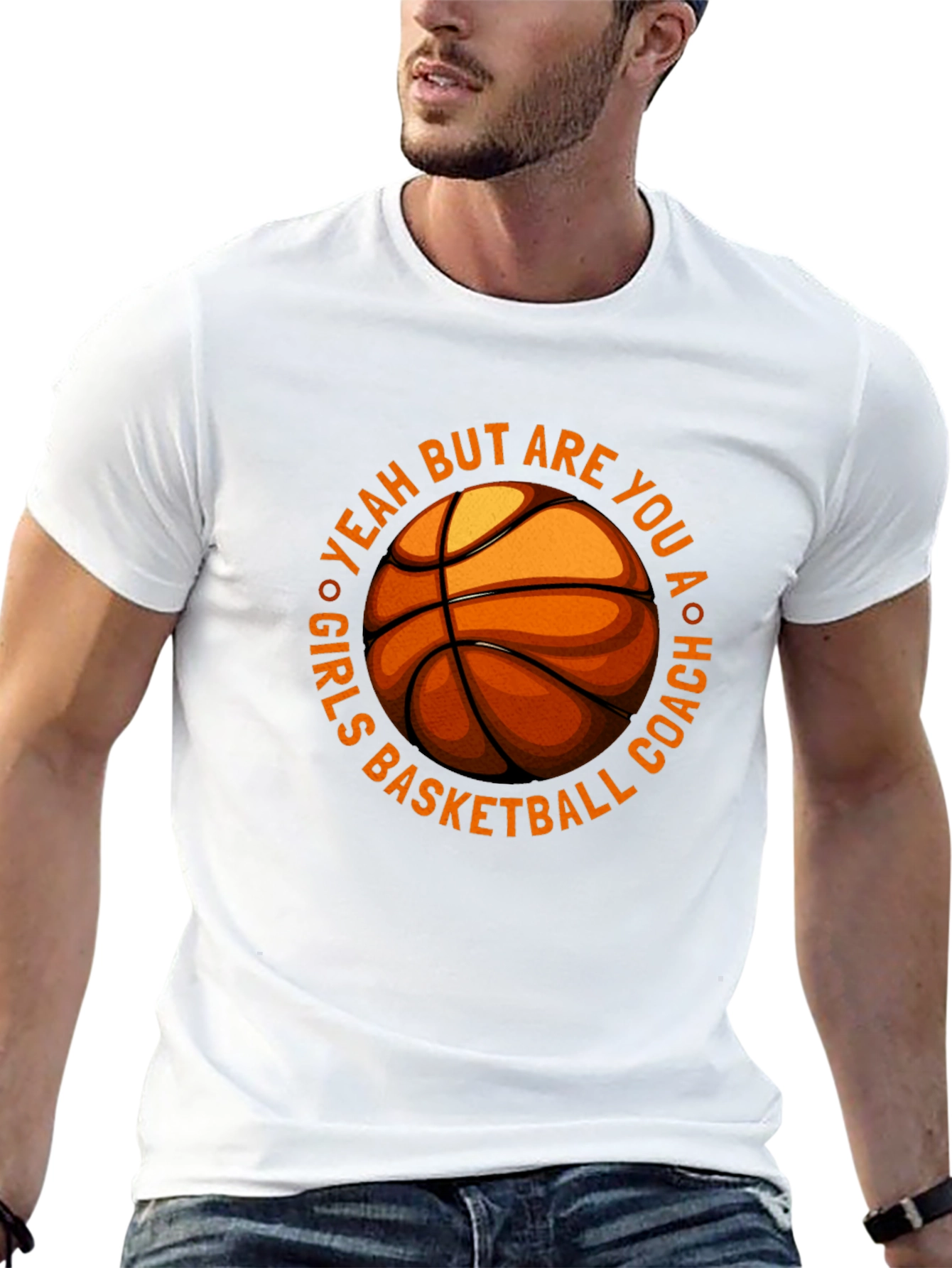 Girls Basketball Coach T-Shirt
