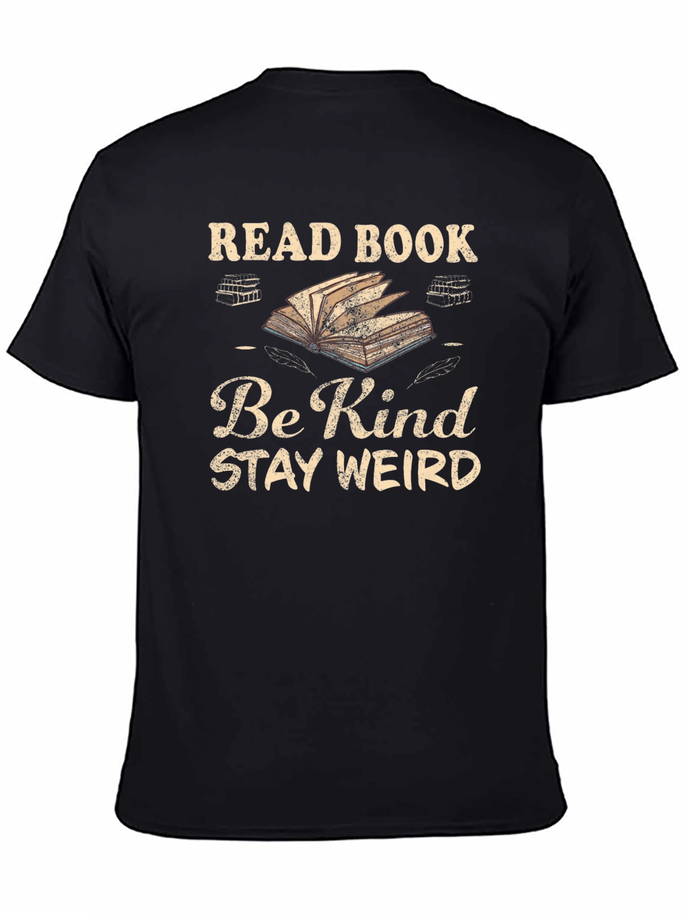 Read Book Be Kind Stay Weird T-Shirt