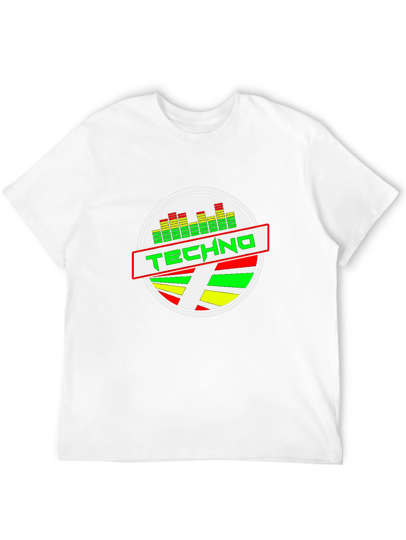 Techno Graphic Black T-Shirt