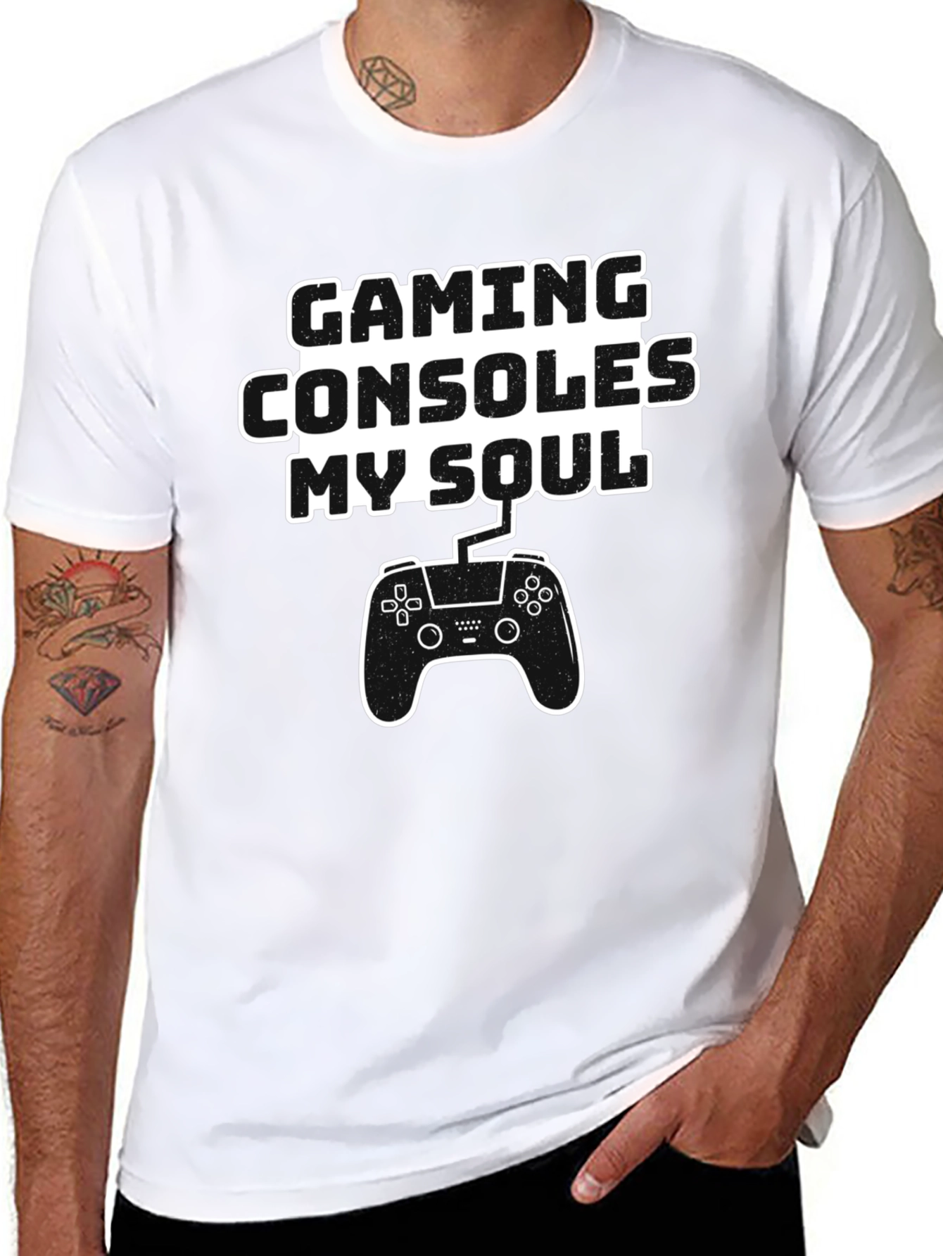 Gamer Soul Black T-Shirt