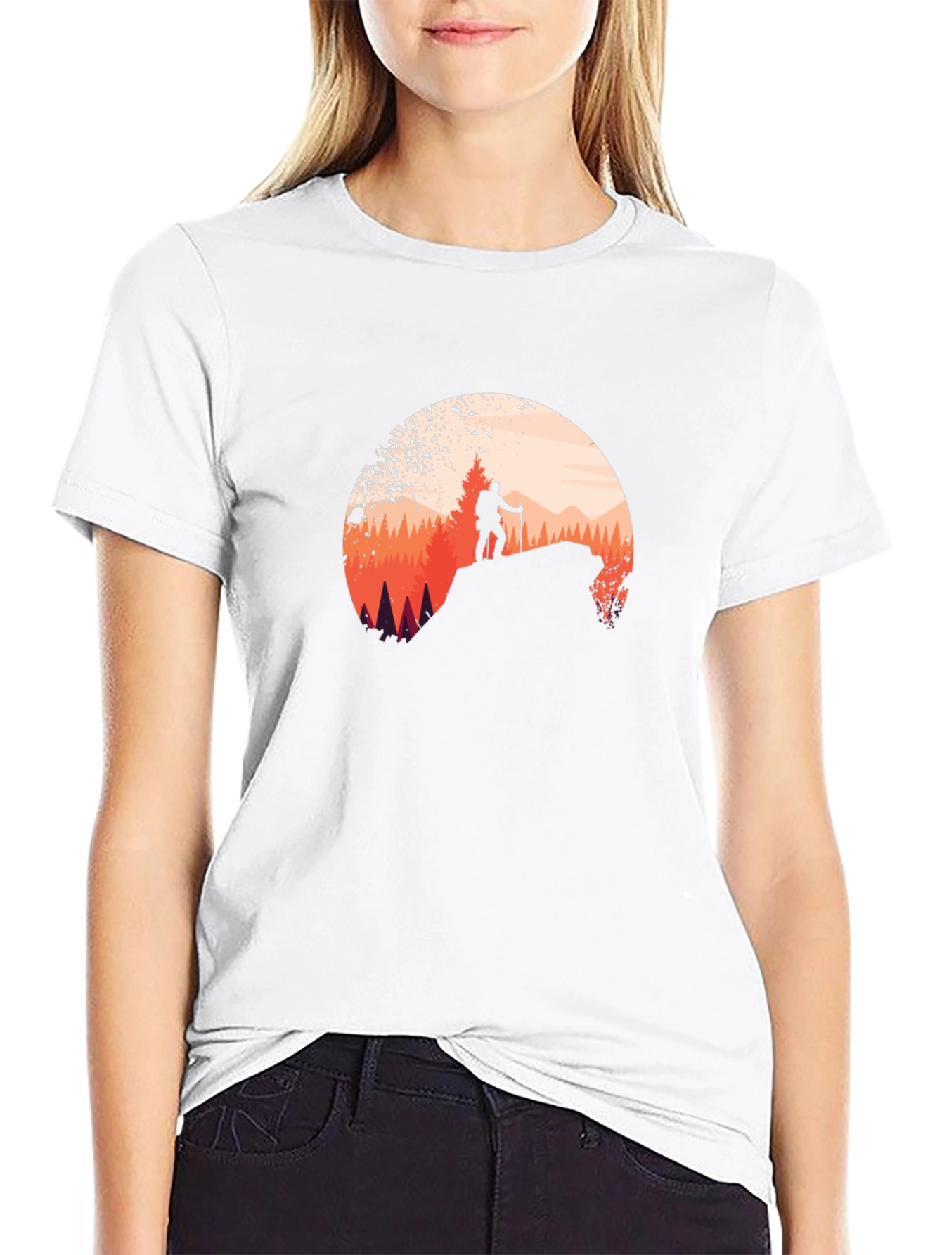 Hiker Graphic Tee - Outdoor Adventure T-Shirt