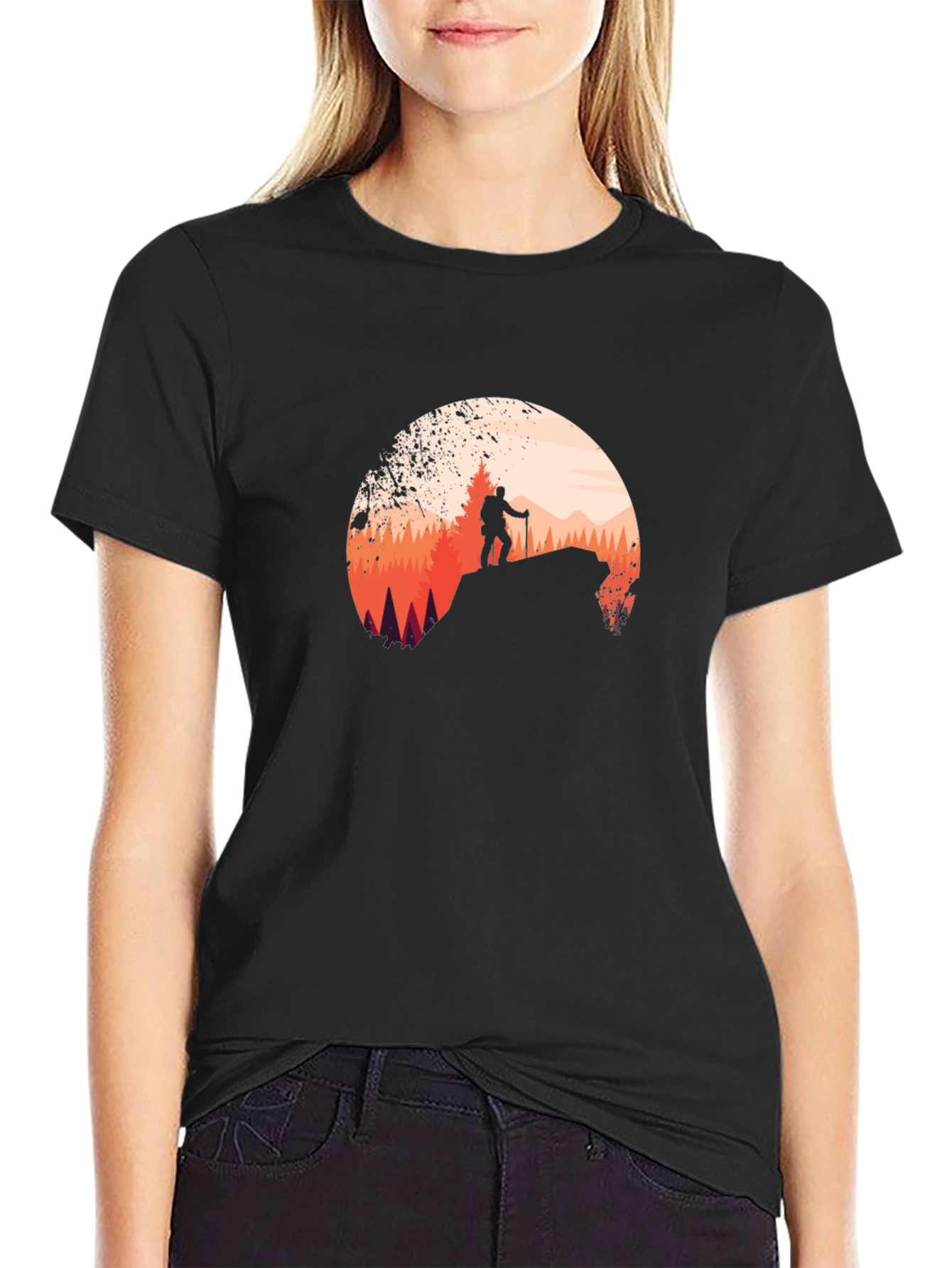 Hiker Graphic Tee - Outdoor Adventure T-Shirt