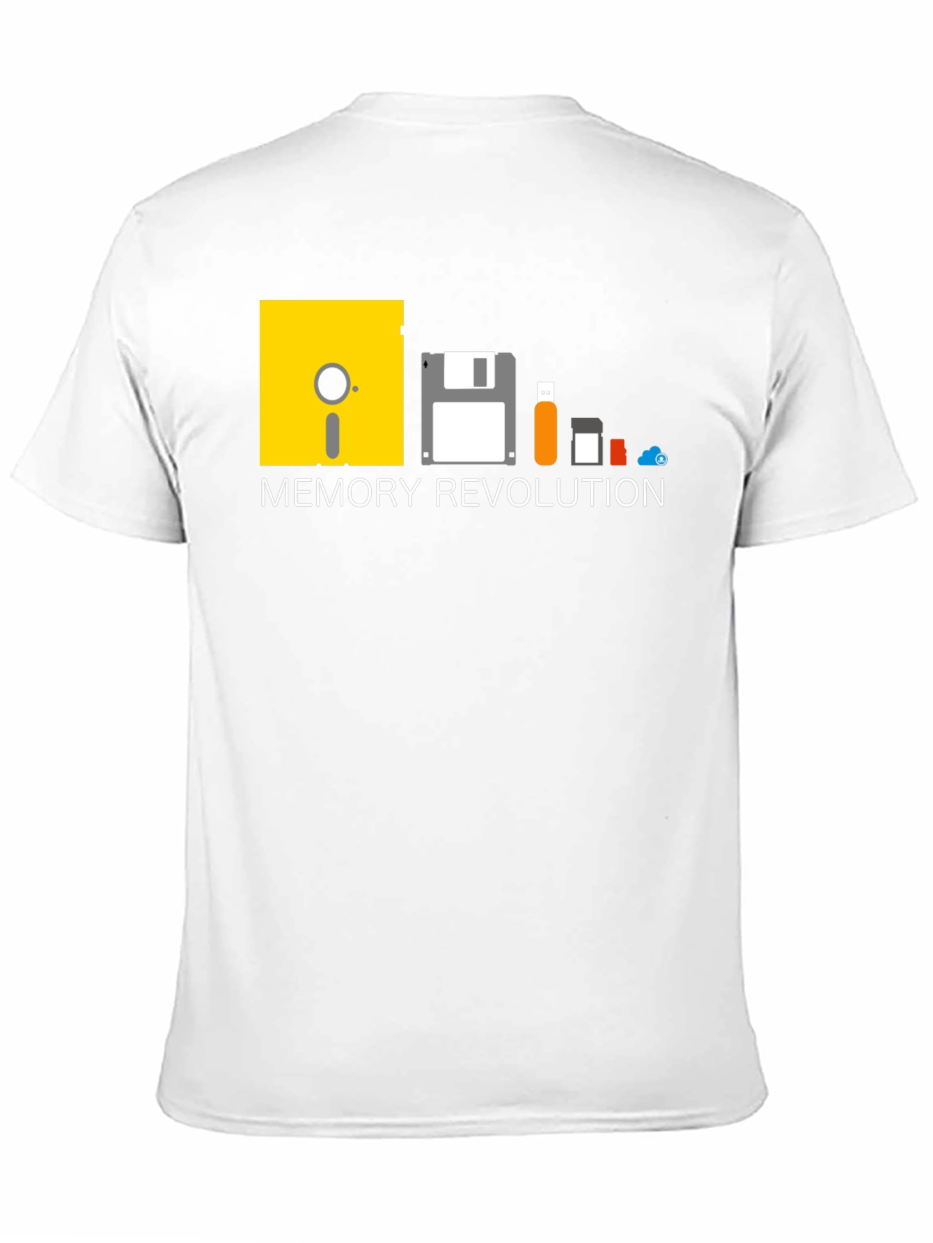 Memory Revolution T-Shirt - Geeky Tech Evolution Tee