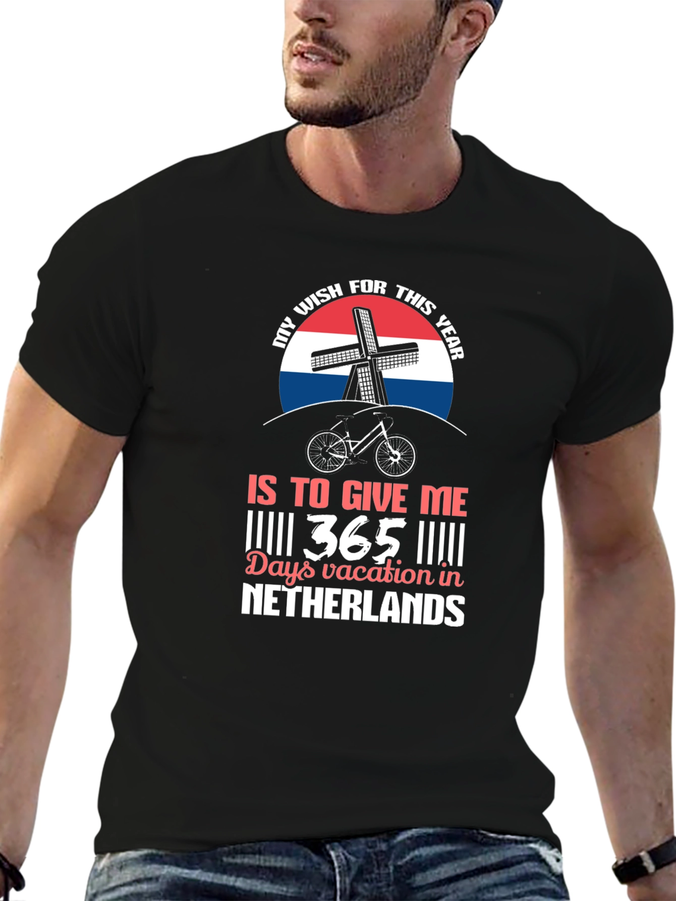 Netherlands Vacation Wish T-Shirt