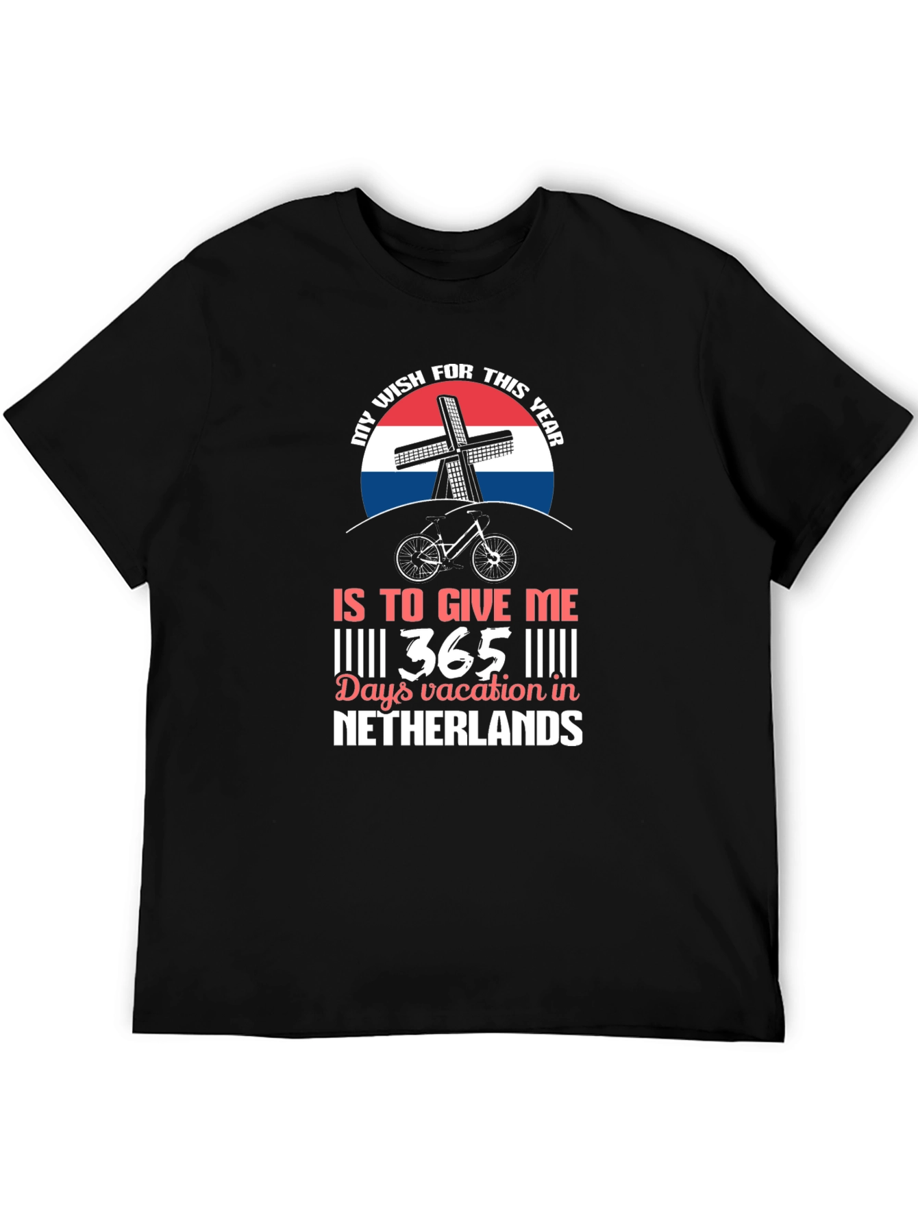 Netherlands Vacation Wish T-Shirt
