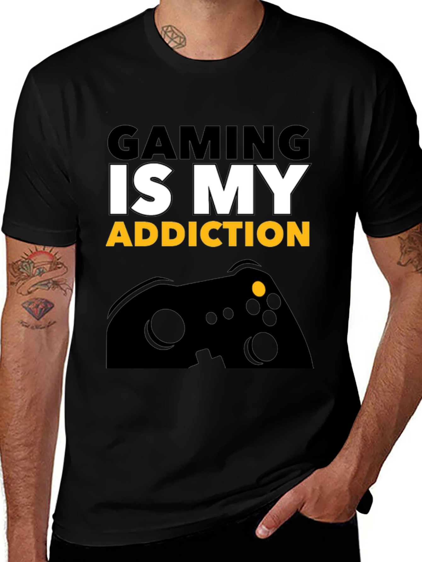 Gaming Addiction T-Shirt - Gamer Apparel