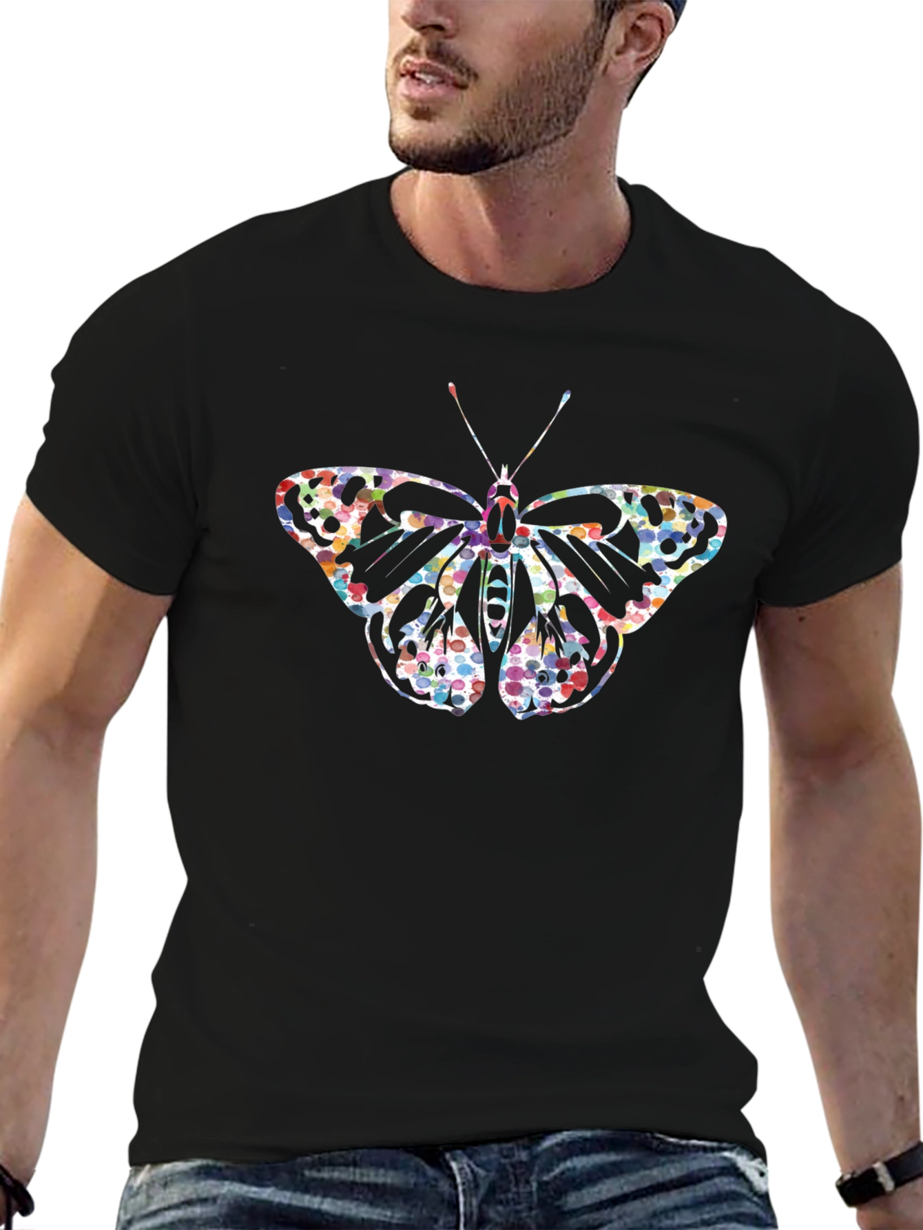 Butterfly Graphic T-Shirt