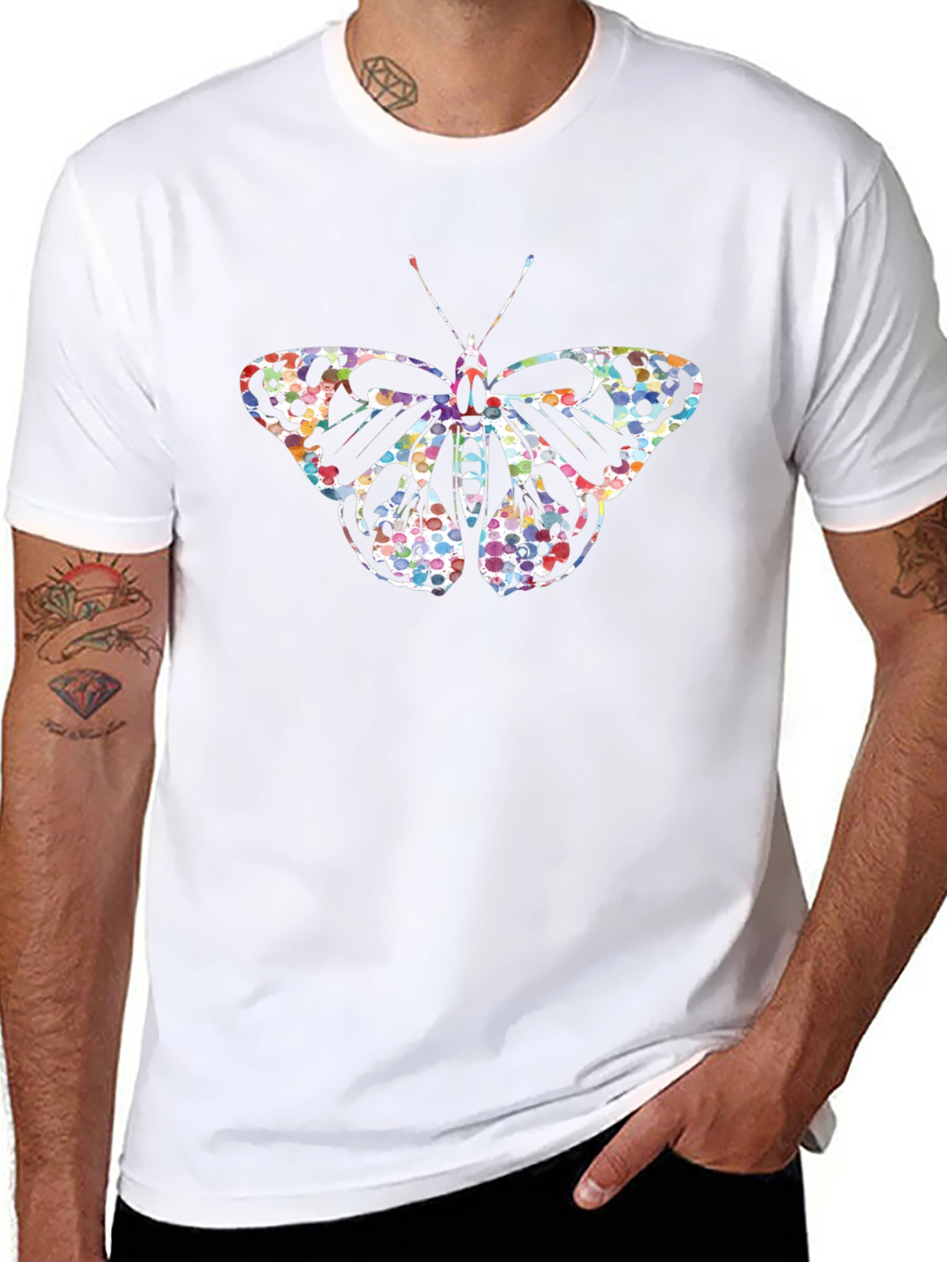 Butterfly Graphic T-Shirt