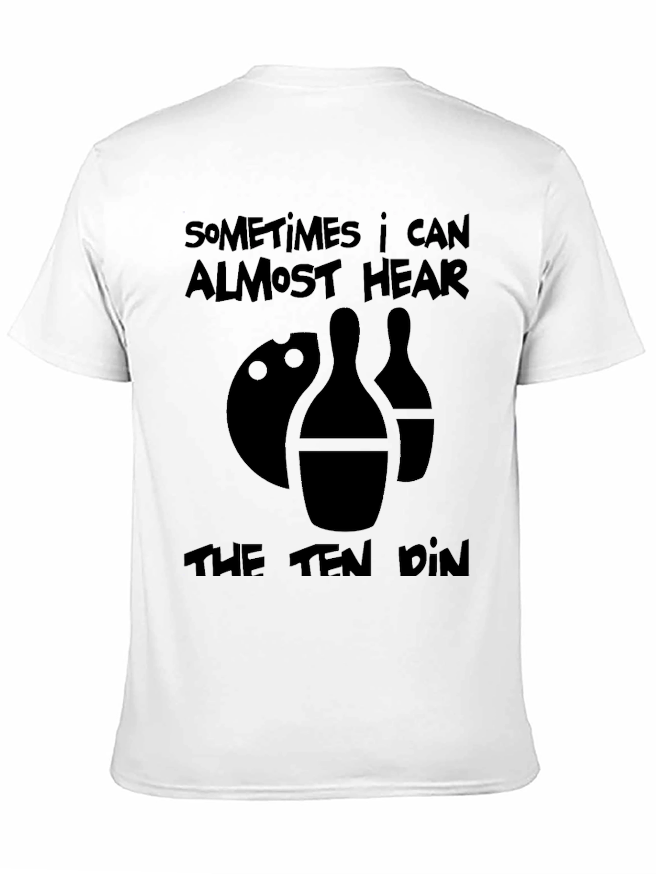 Bowling Strike Graphic T-Shirt