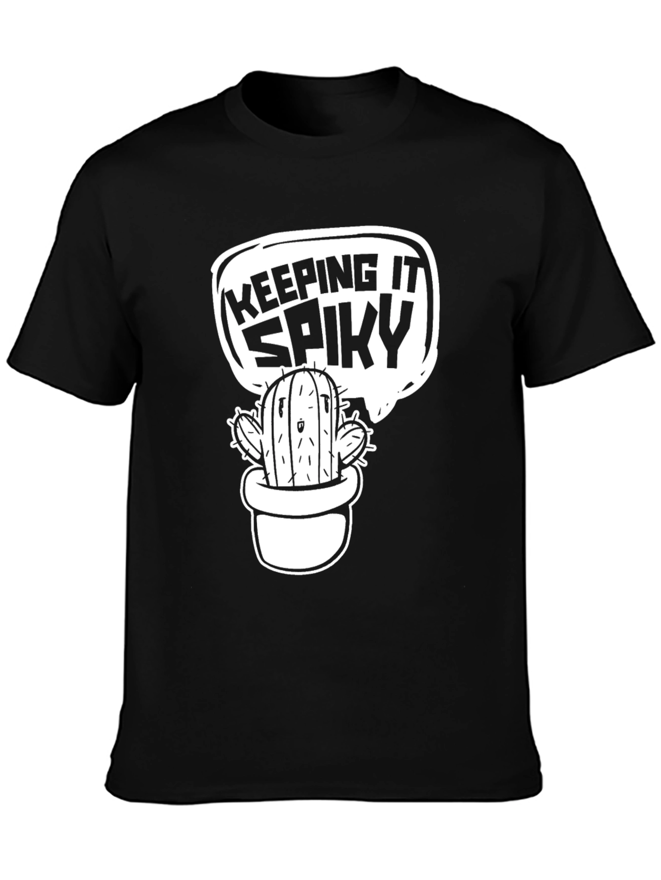 Keeping It Spiky T-Shirt - Cactus Graphic Tee