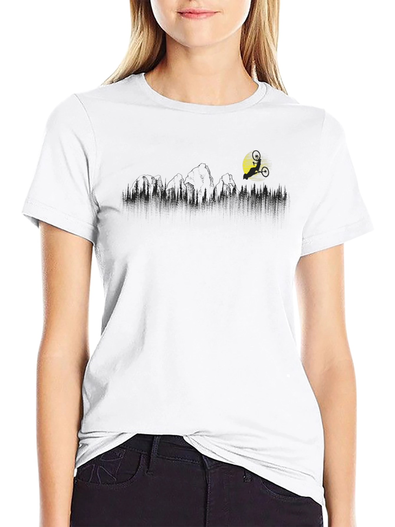 Graphic Tee - Fisherman at Dusk